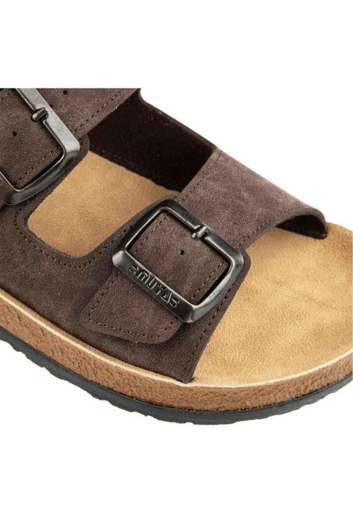 دمپایی چند رنگ مردانه ارتوپدیکس آلن آناتومیک Double Buckle 31330 Muya