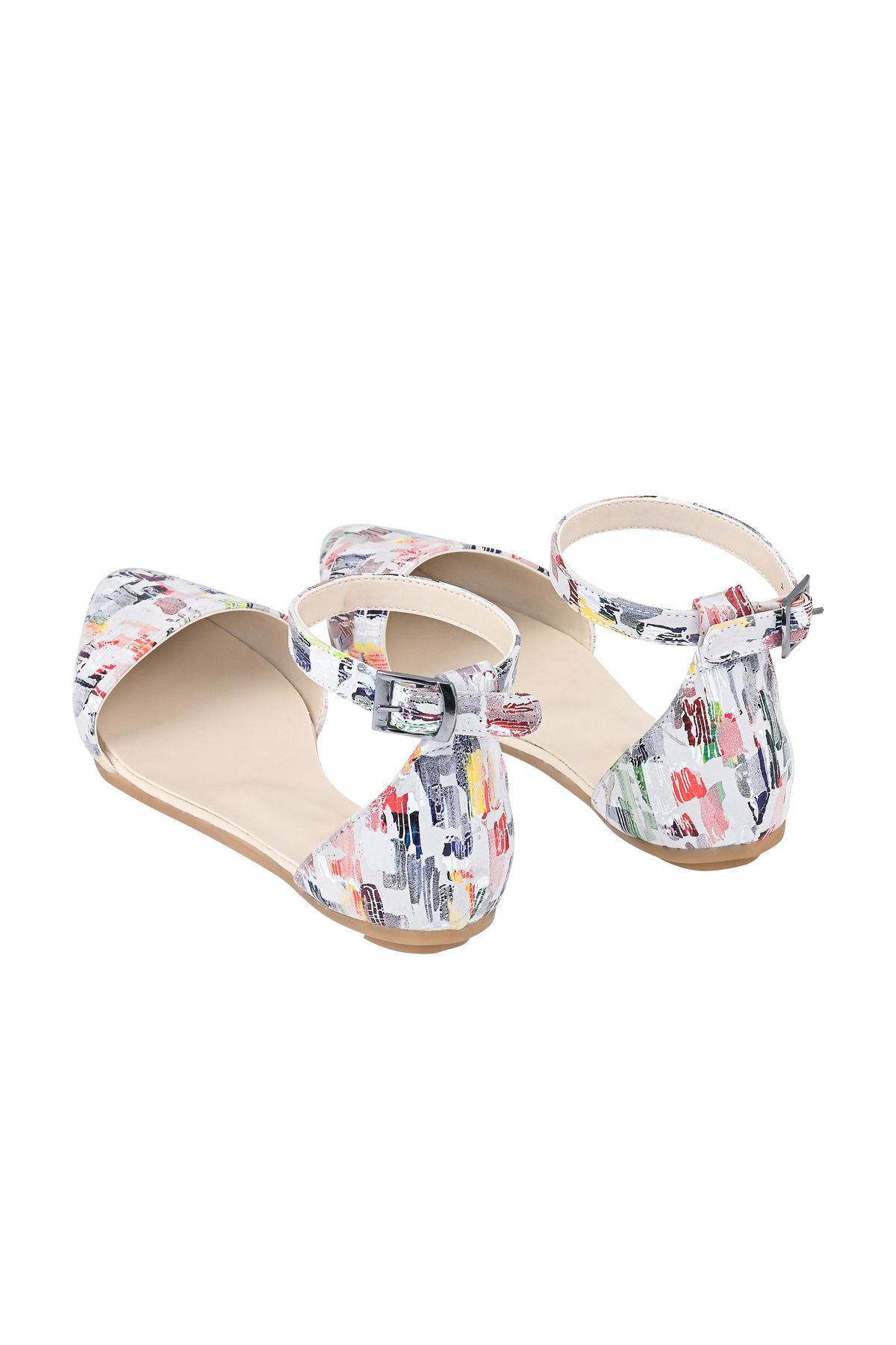 Moosefield-Genuine Leather Women's Ankle Strap Colorful Sandals 5