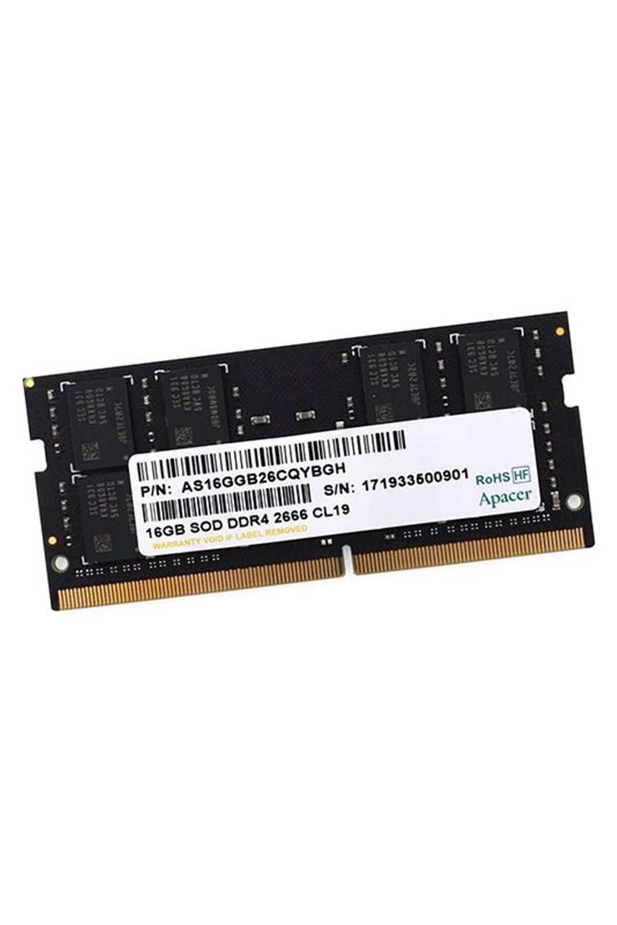 X Reklam Bilişim Apacer 16GB 2666MHz DDR4 ES.16G2V.GNH Notebook Ram