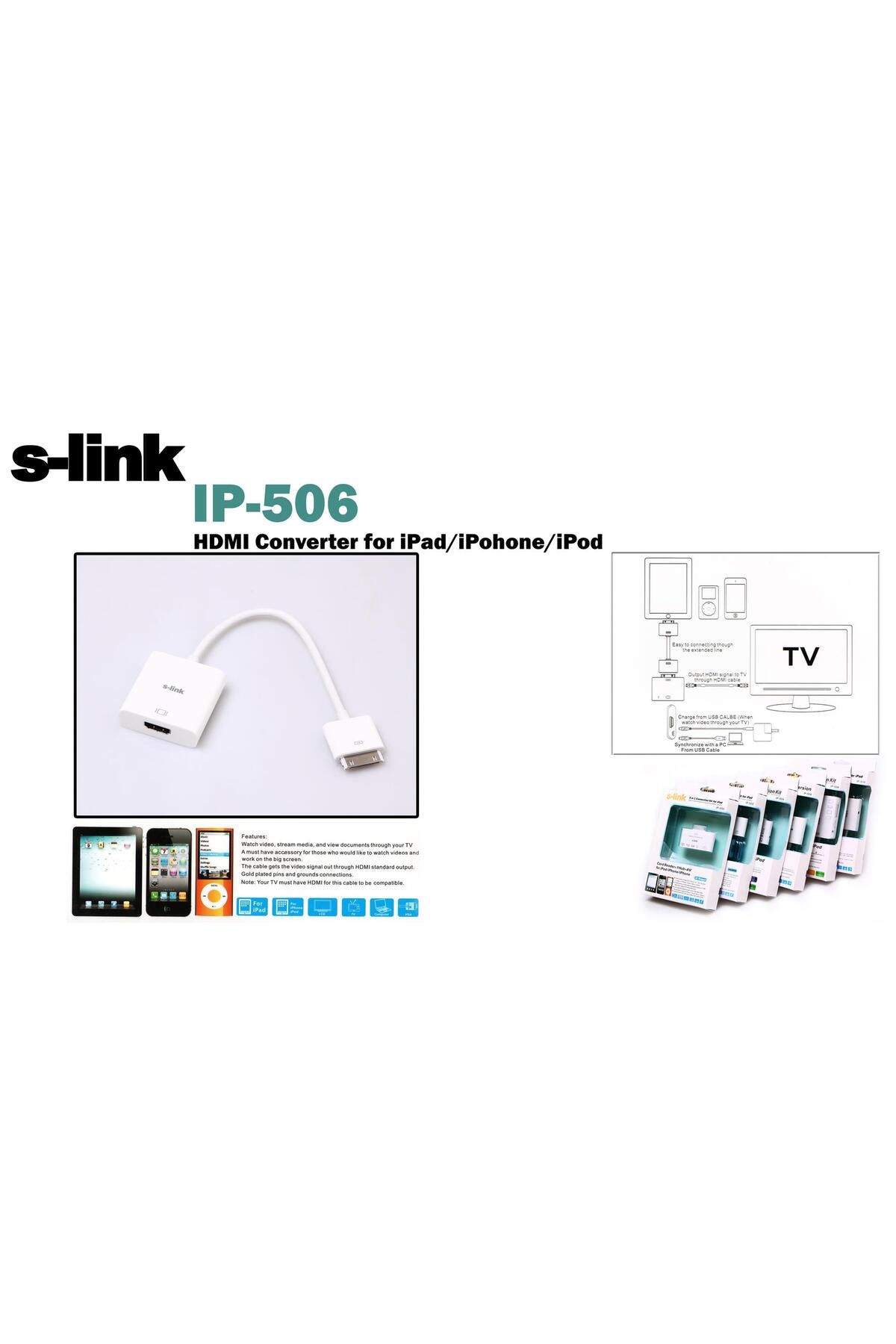Vobotek Teknoloji S-link IP-506 ipod-iphone-ipad Hdmı Konnektör