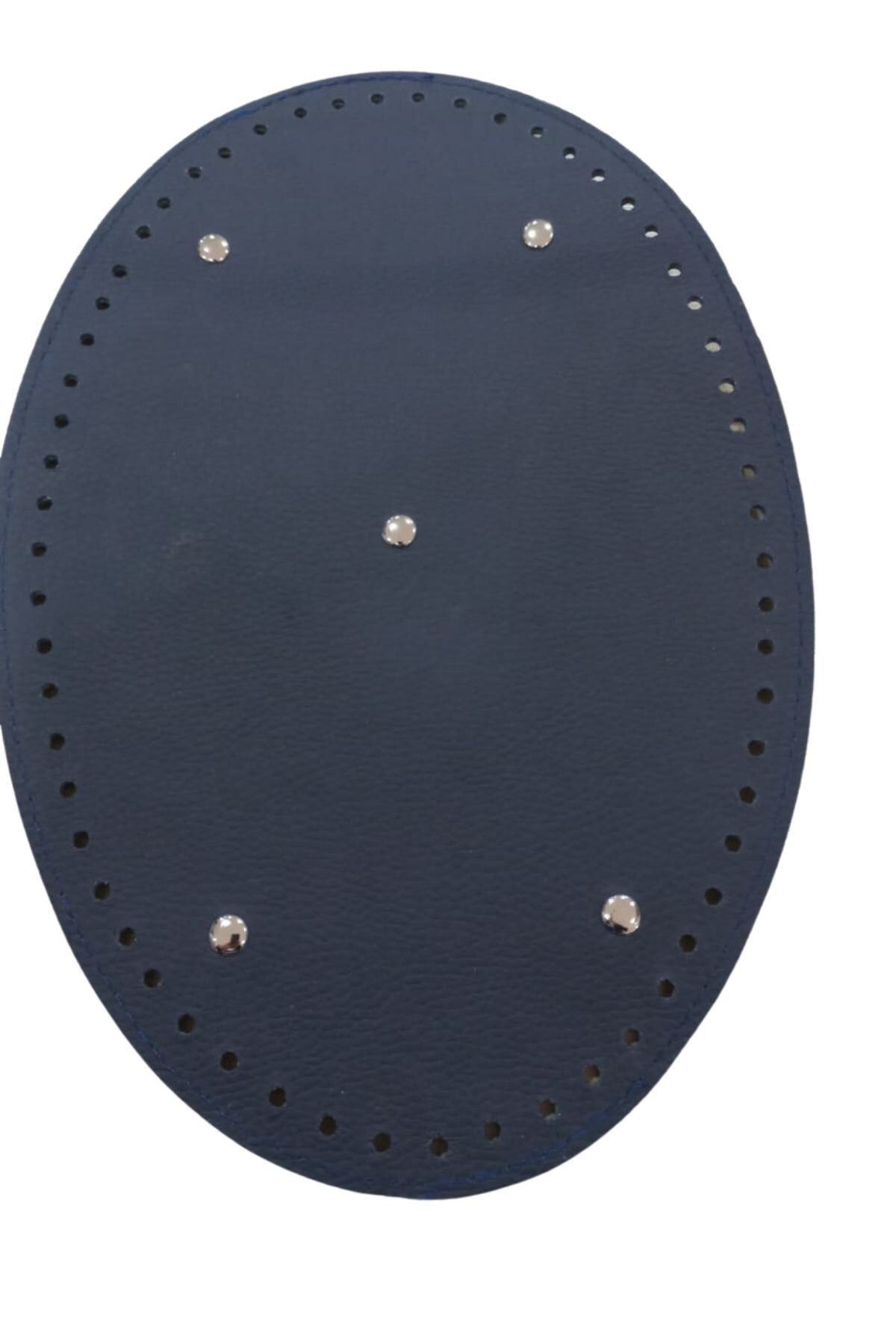 Tunastore Çanta Tabanı oval 20 cm Lacivert