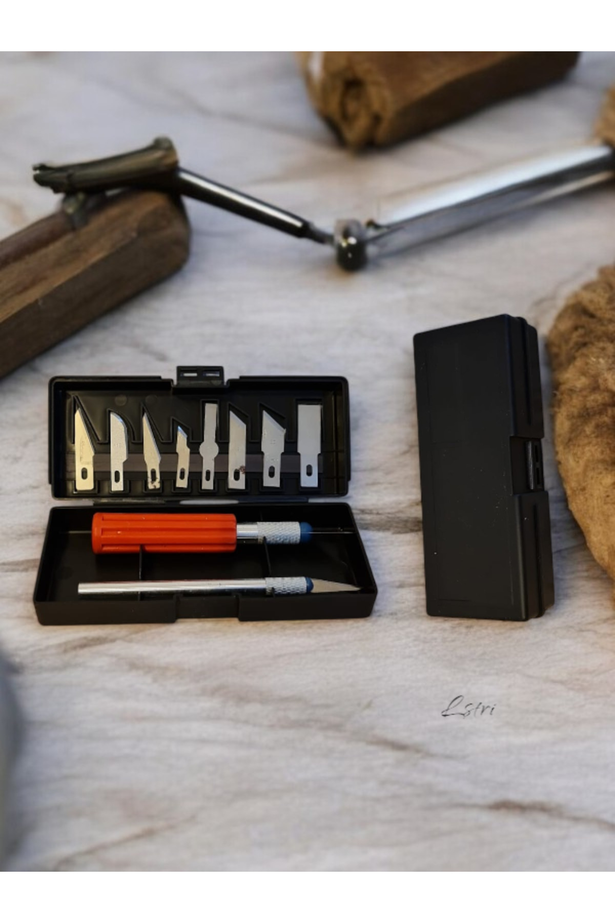 Piece Hobby Phone Repair Scalpel Set Hobby Model Engraving Carving Wood Clay Crafts Carving Knife
