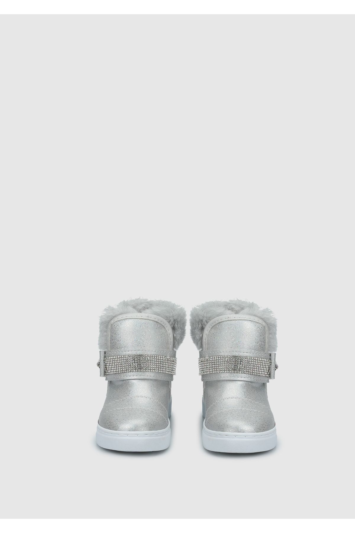 Kiddo-Silver Girl's Boots 3