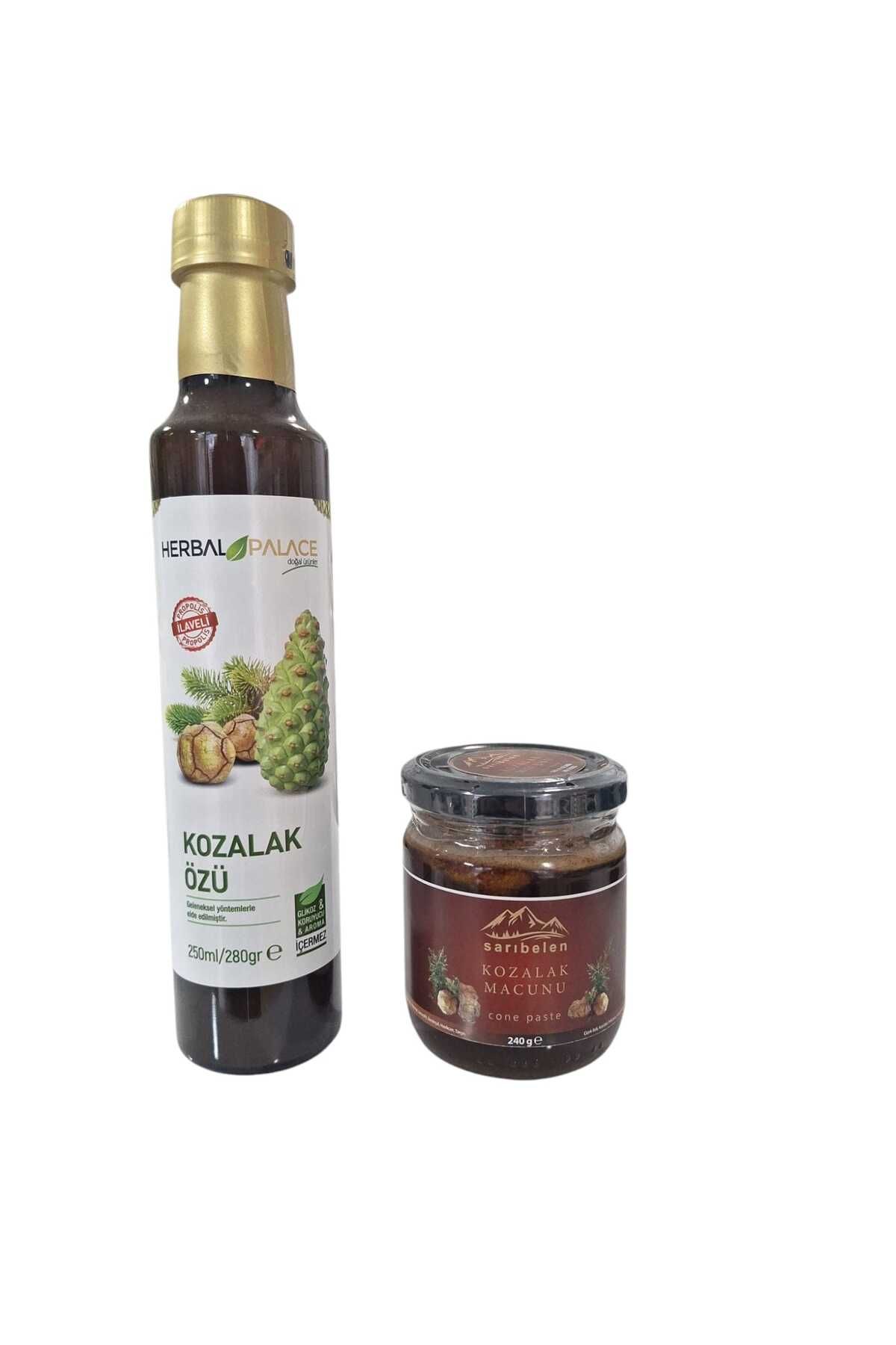 Herbal Palace Çam kozalağı özü 280 gr & Kozalak macunu 240 gr avantajlı kozalak seti