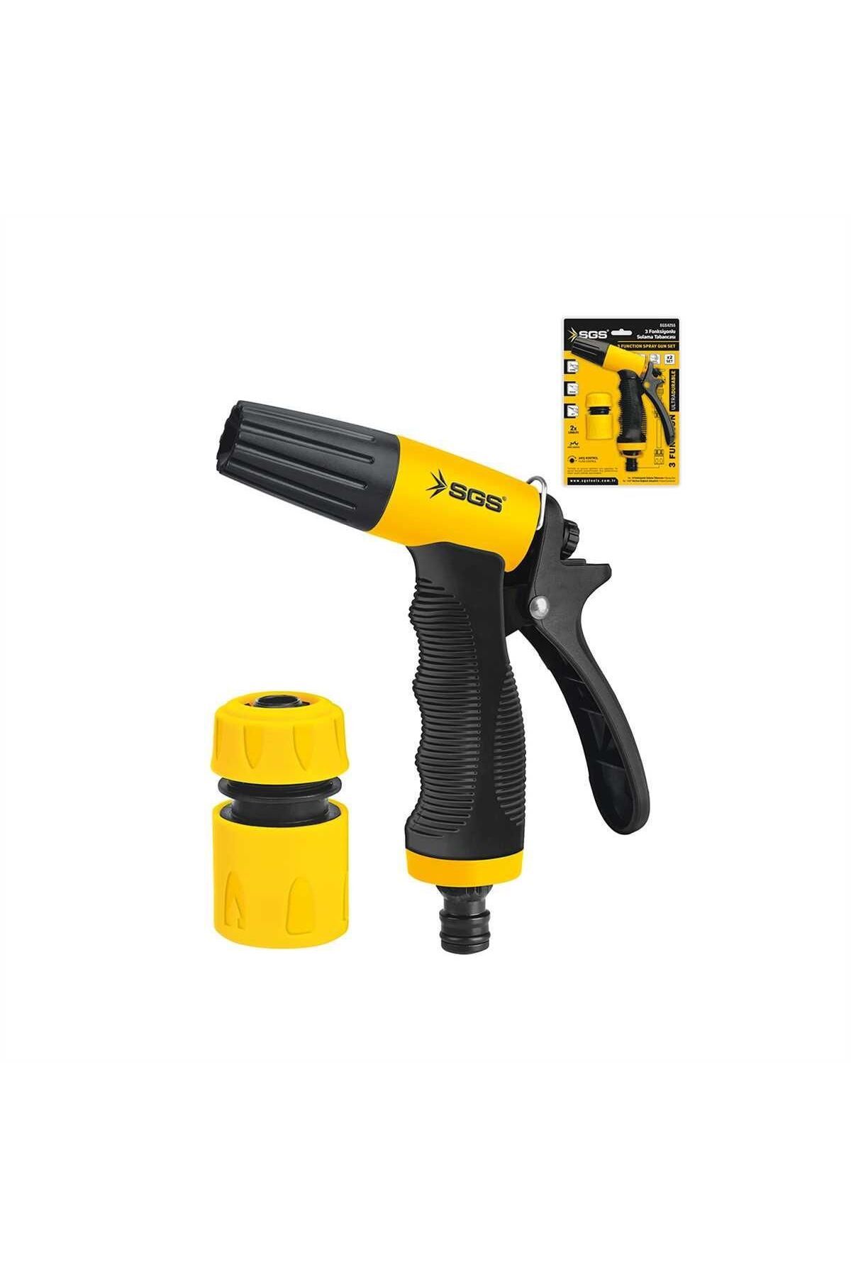 MR RZN STORE 4255 3 Fonksiyonlu Sulama Tabancası (2 Parça Set)