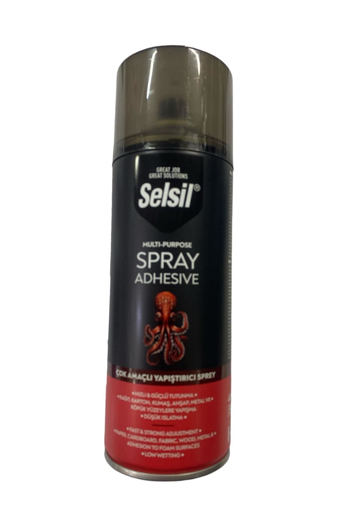 NEZADE STORE Selsil Çok Amaçlı Sprey Yapıştırıcı 400 ml