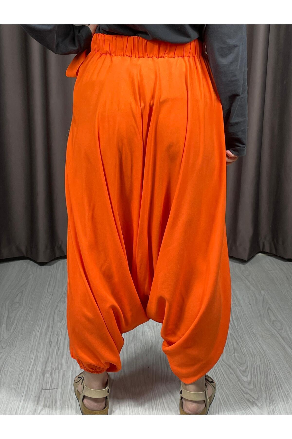 Sobe Hediyelik-Viscose Comfortable and Stylish Net Low Baggy Trousers in Adana Baggy Form 3