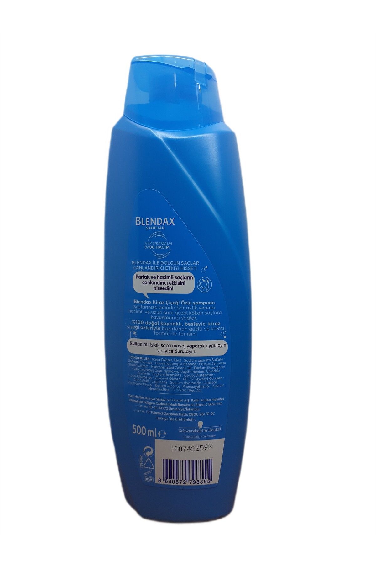 Blendax-Cherry Blossom Extract Shampoo 500 ml 3