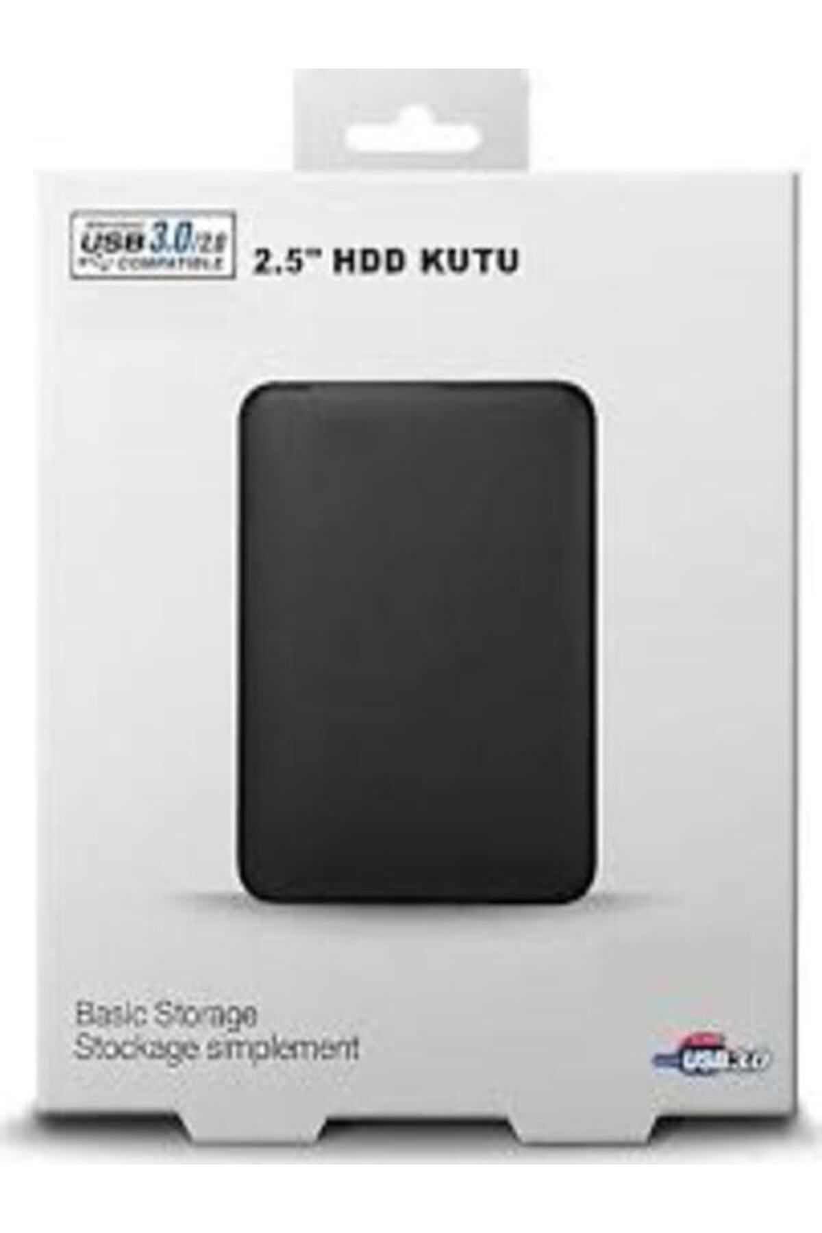 Wolf 500 GB 500GB TAŞINABİLİR HARDİSK HARİCİ HDD 2.5 SİYAH