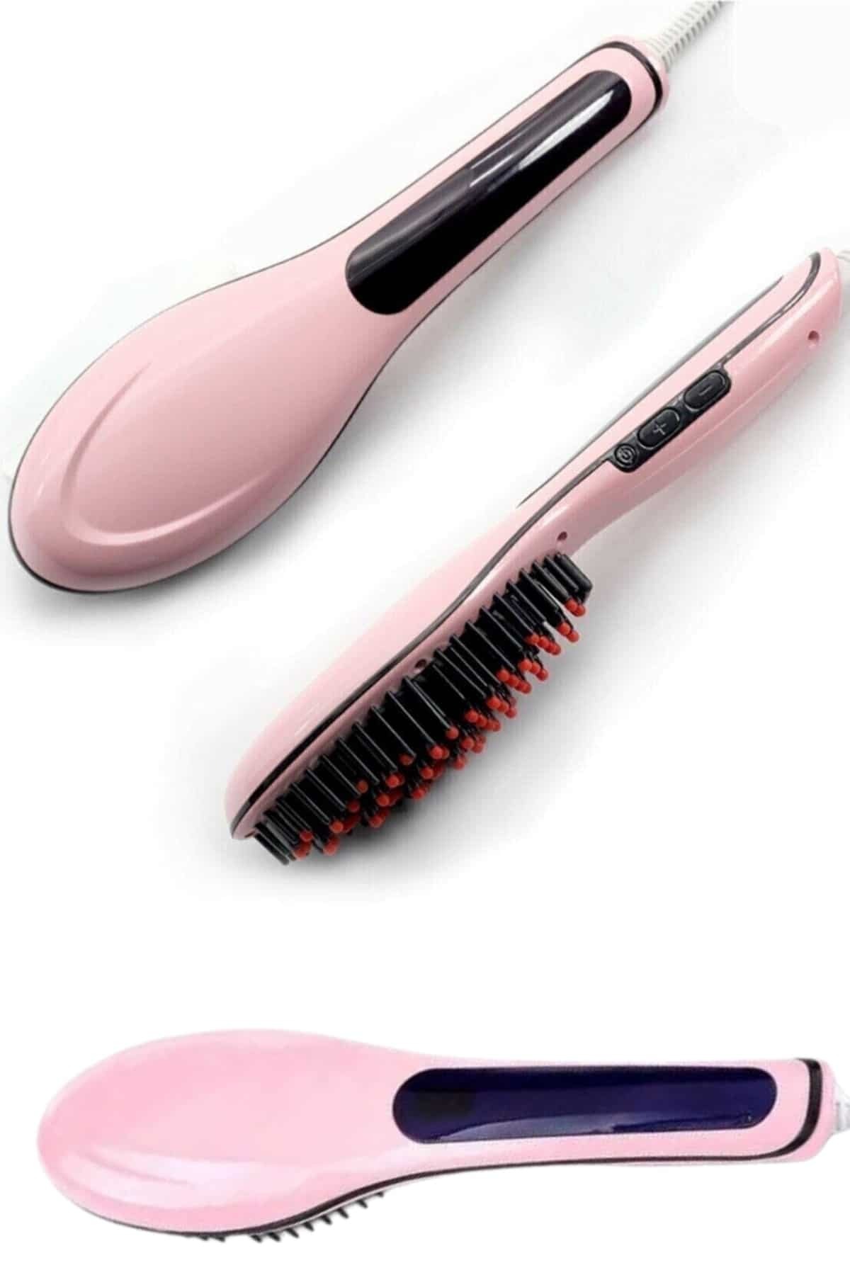 nerede bulurum-Hair Straightener Comb Digital Display Ceramic Coating Tight Tooth with Digital Display 3
