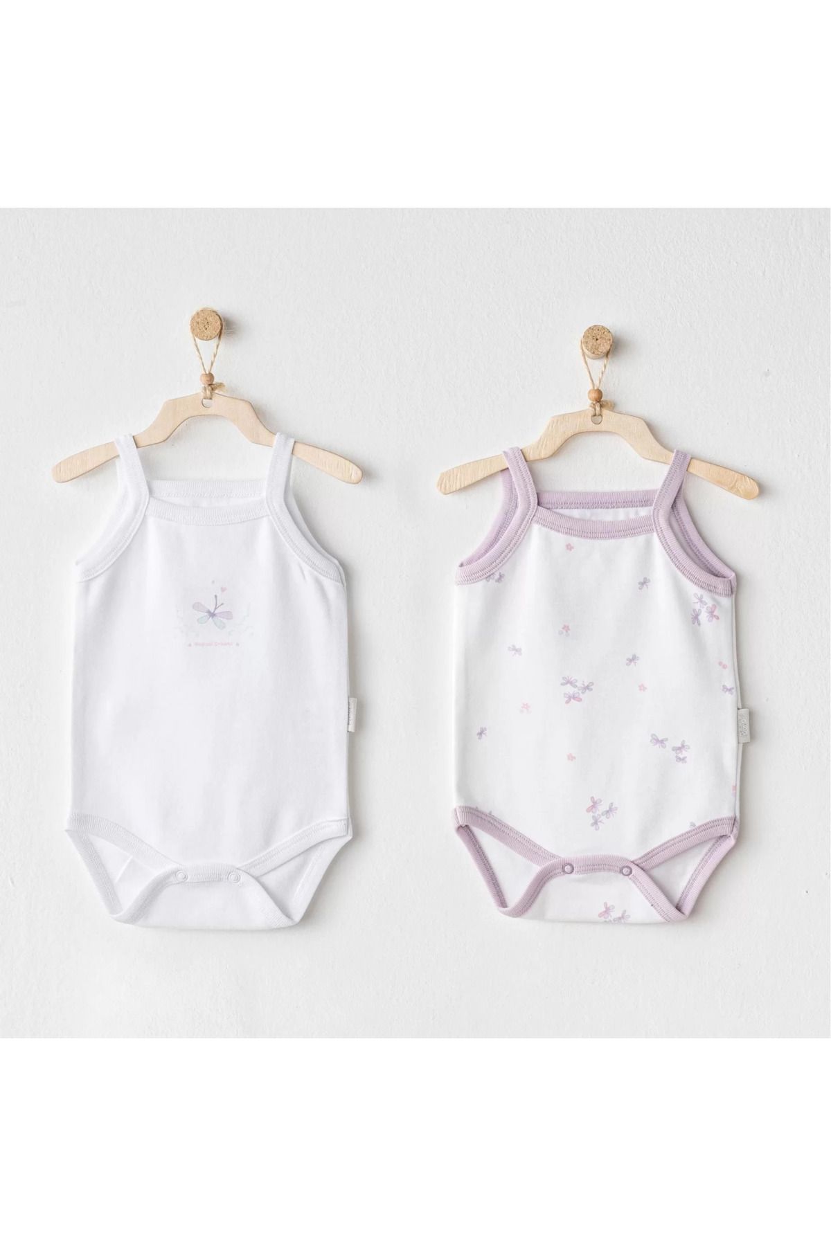 RUBY BOUTİQUE Andywawa Ac25579 Magical Butterfly 2'li Bebek Body White