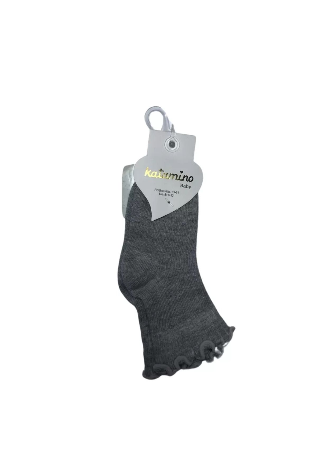 RUBY BOUTİQUE Katamino Marpink Kız Bebek Soket Çorap K46252 Asorti