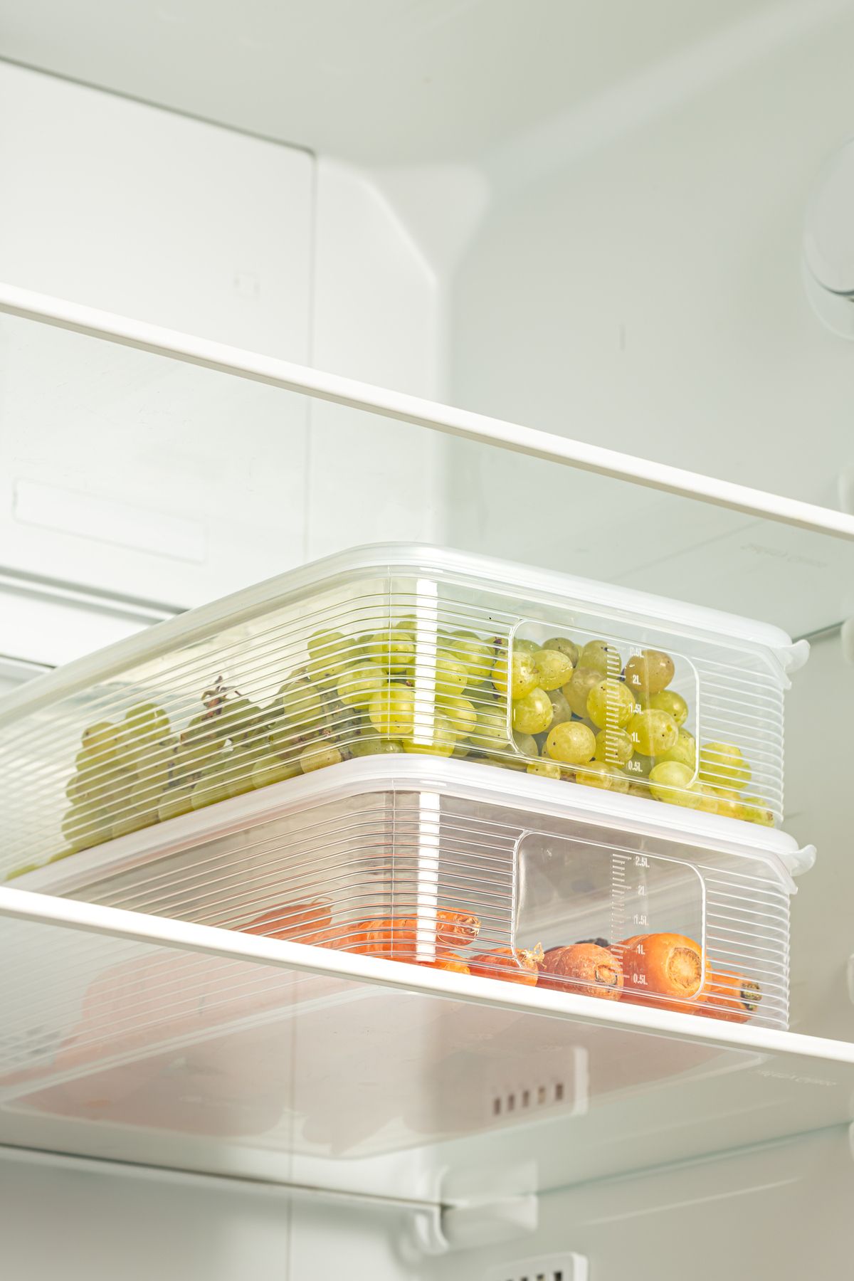 AHC LİFE-Transparent Rectangular Storage Container Set - 2 Pieces, 3.5 Lt, with Leak Proof Indicator 4