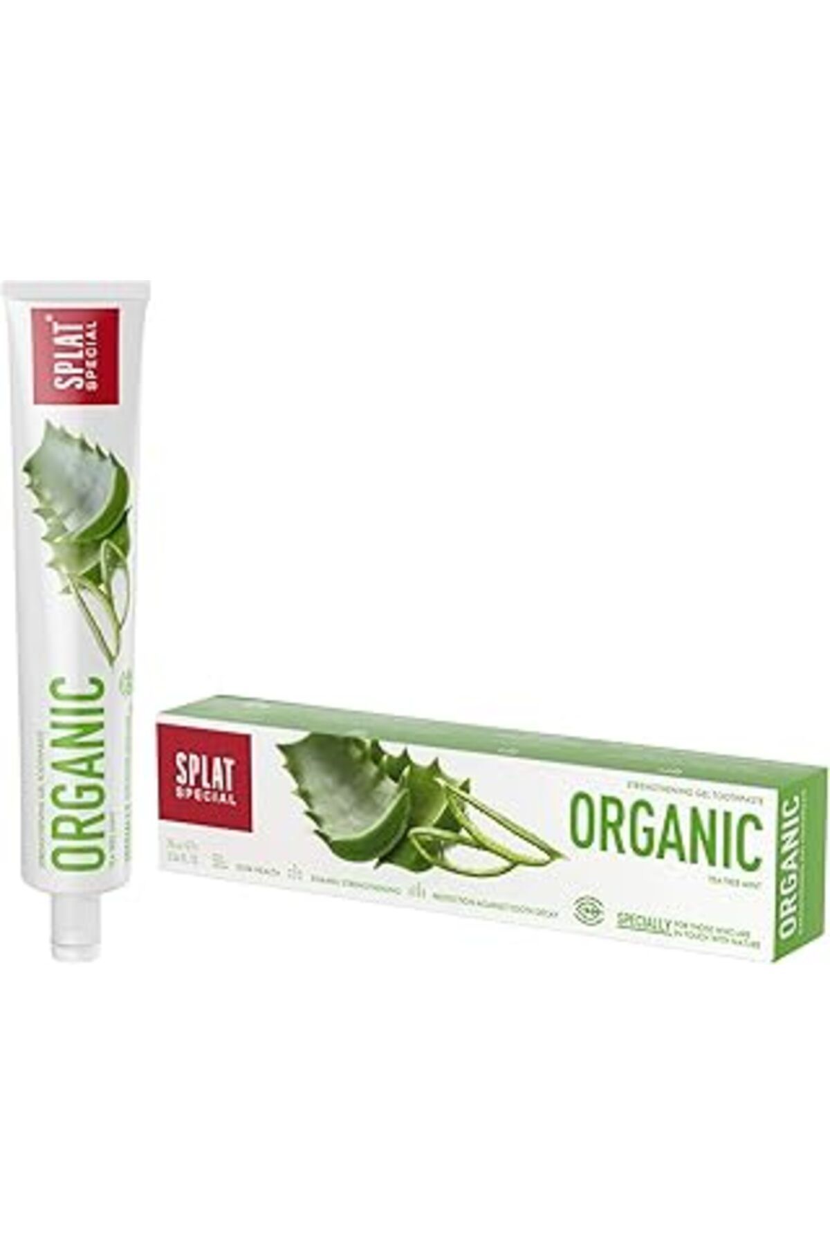 DENİZBİLİŞİM Splat Organic Strengthening Gel Toothpaste 75Ml
