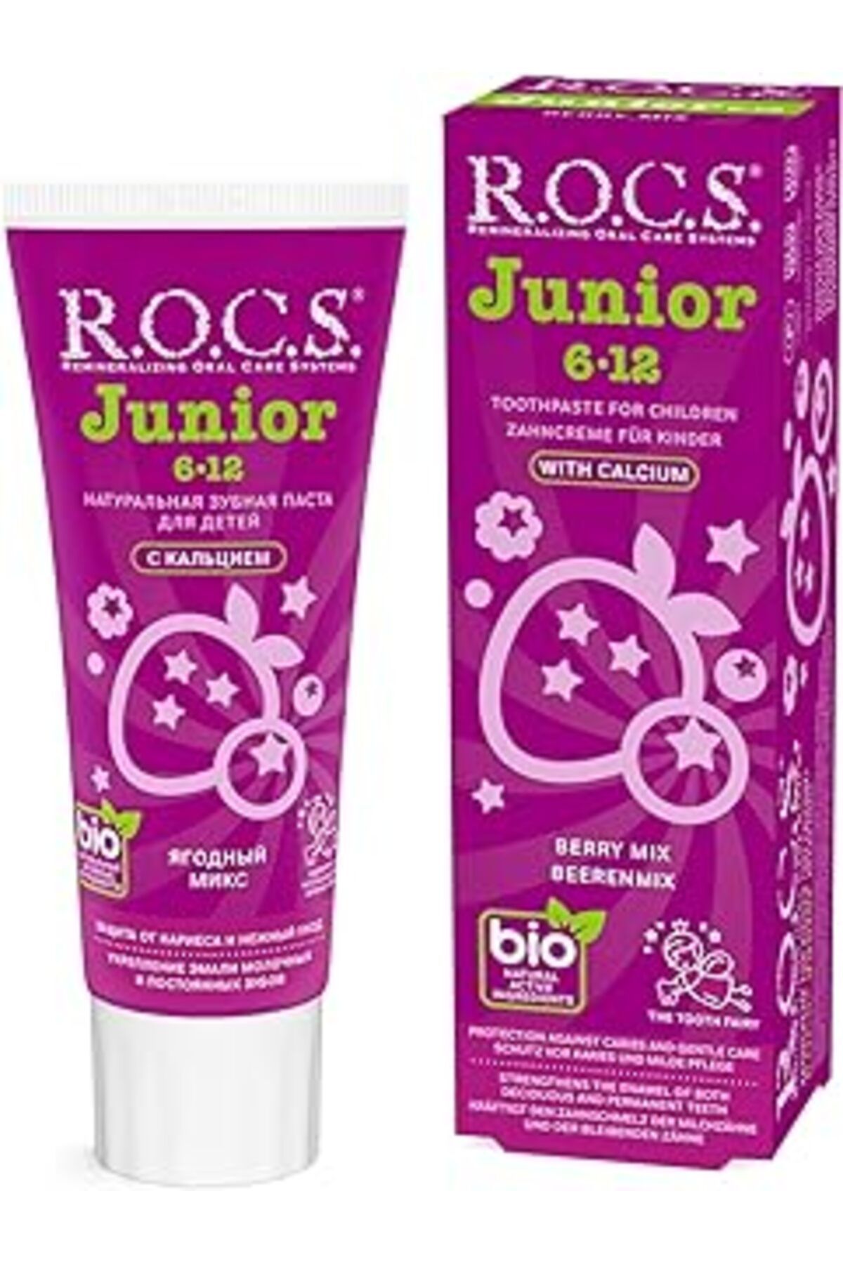 Roses Store Junior Diş Macunu Orman Meyveli 6-12 Yaş