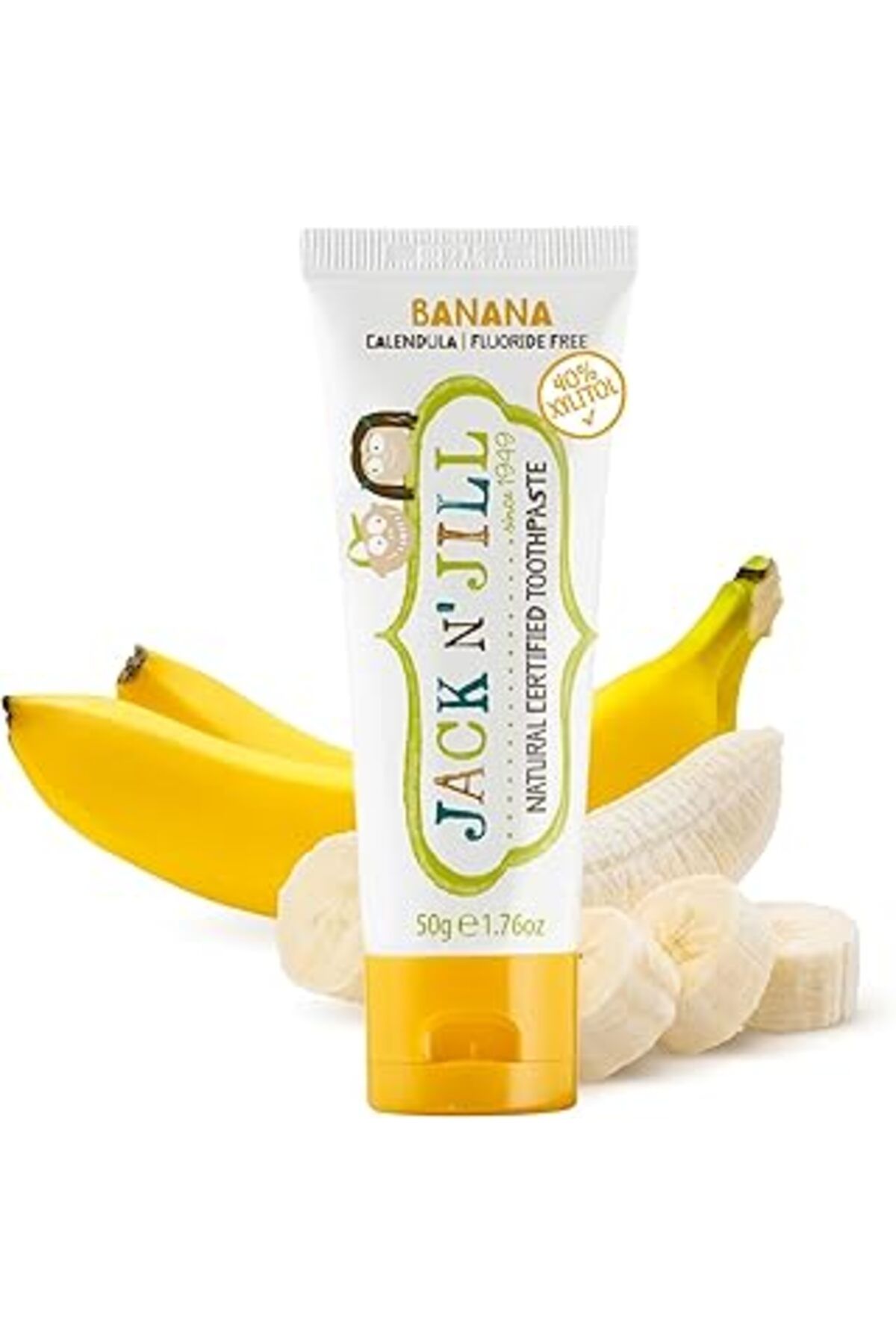 DENİZBİLİŞİM Jack N'Jill Banana Diş Macunu