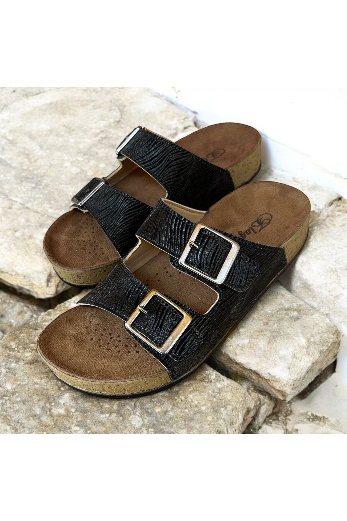 Lion-Daily Ortapedi Pet Sole Shiny Model Slippers 1