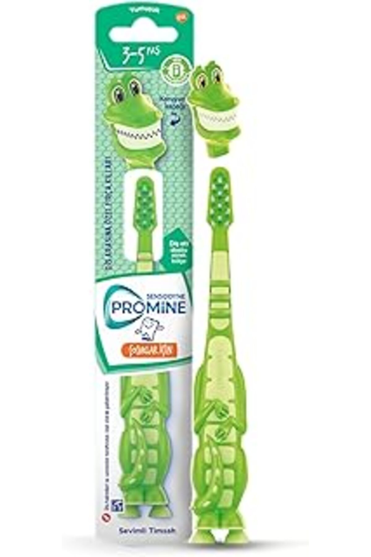 DENİZBİLİŞİM Sensodyne 3-5 Yaş Çocuk Diş Fırçası Yumuşak - Timsah