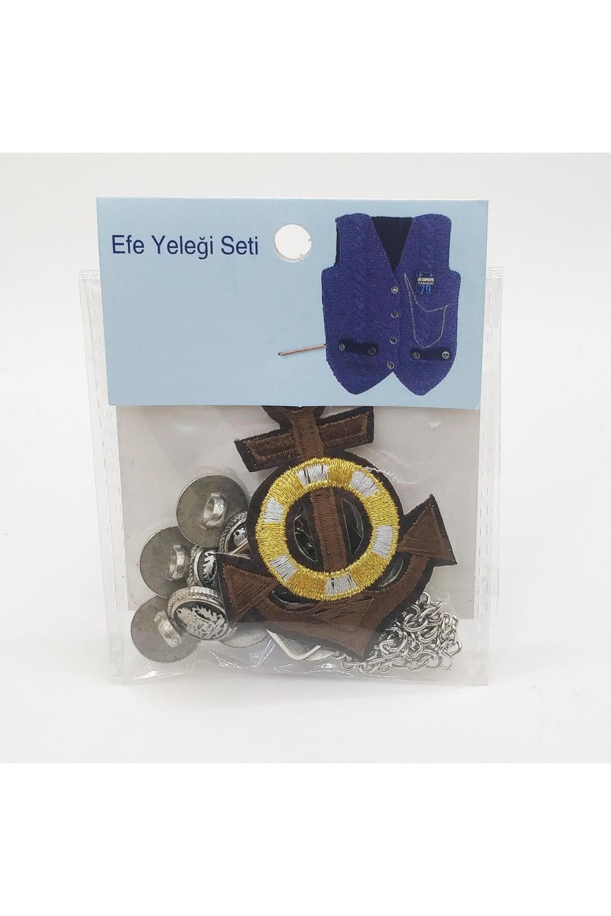 Tunç Çadır Efe Yeleği Seti Kahve