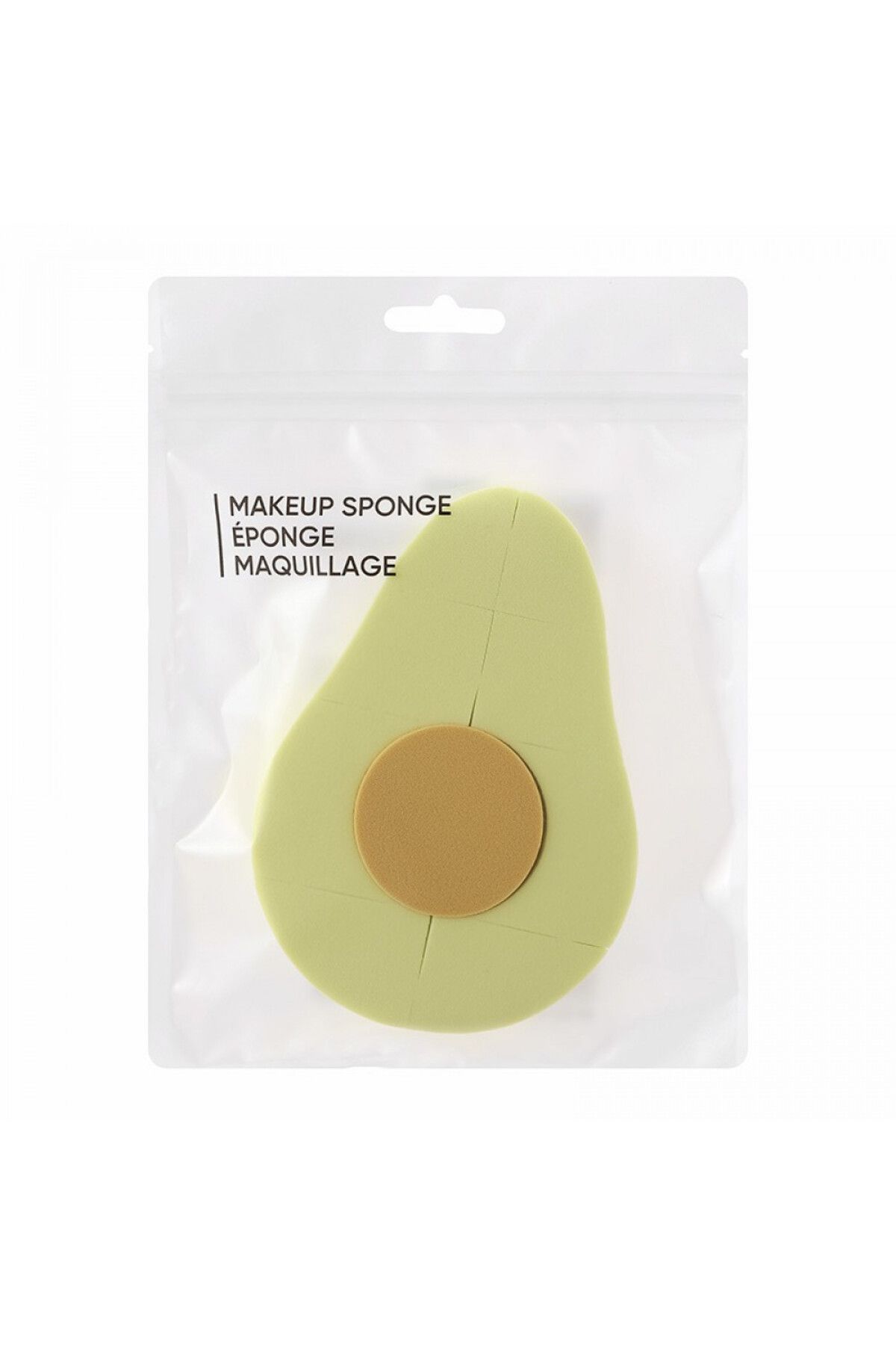 Miniso-Makeup Sponge - Avocado Shape 4
