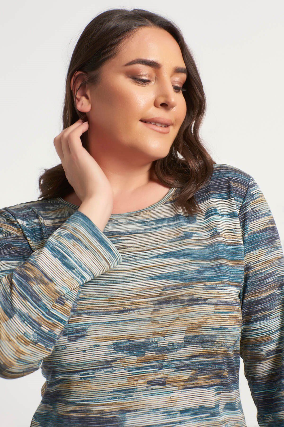 MYLİNE-Tricou tricotat cu model propriu 3