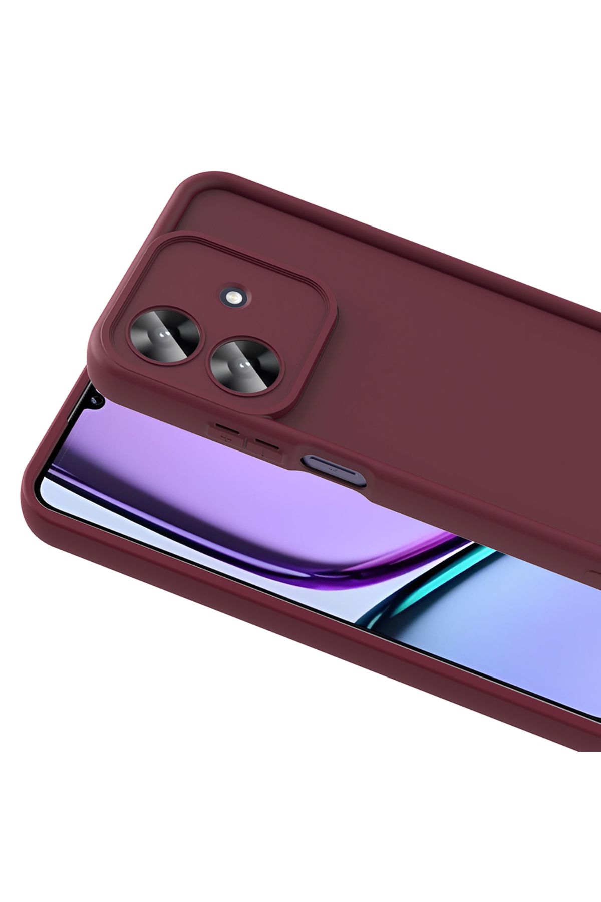 Zipax Realme Note 60 Kılıf Silikon Kapak Zr-Ananas