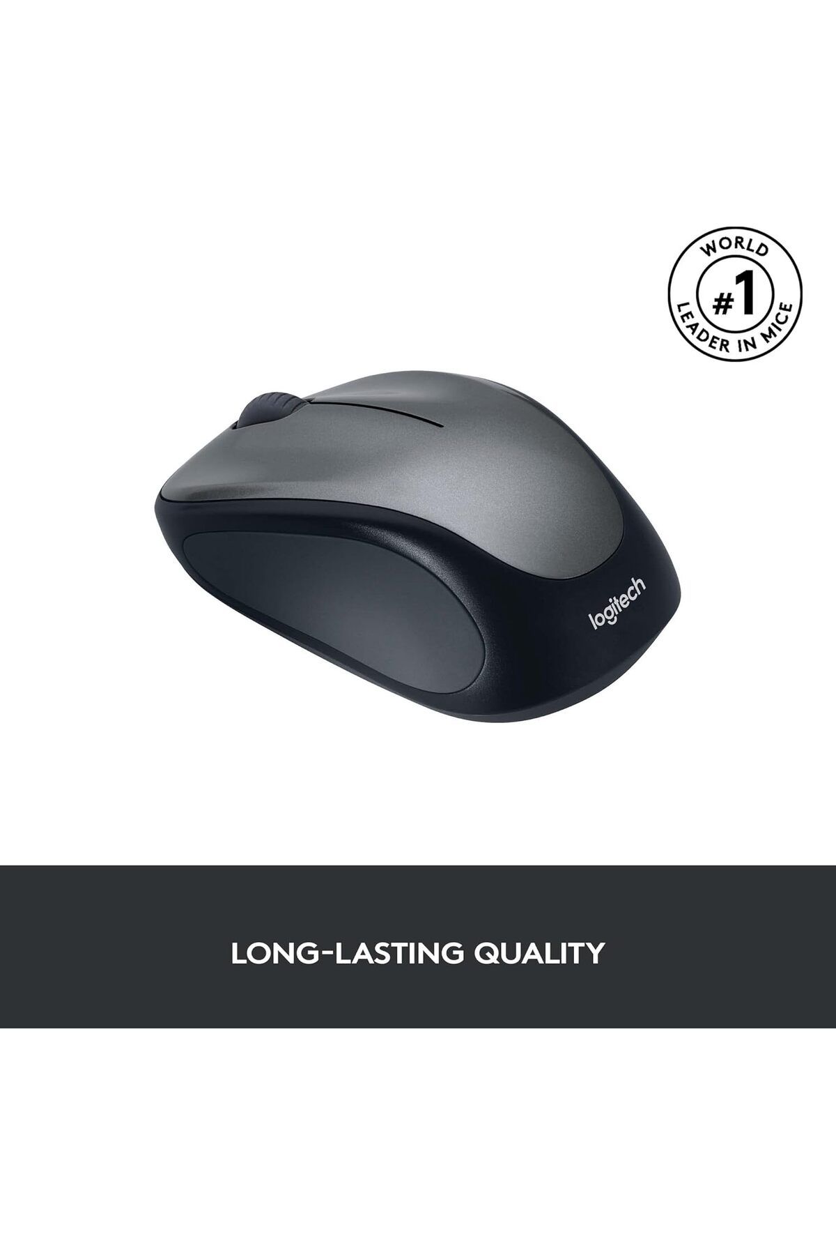 logitech-Logitech M235 Wireless Mouse, Black 4