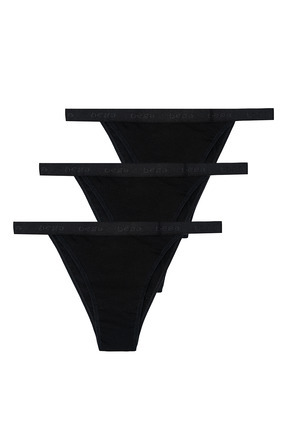 Butik Kadın Brezilyan Külot Pamuklu Rahatlık 3'lü Paket