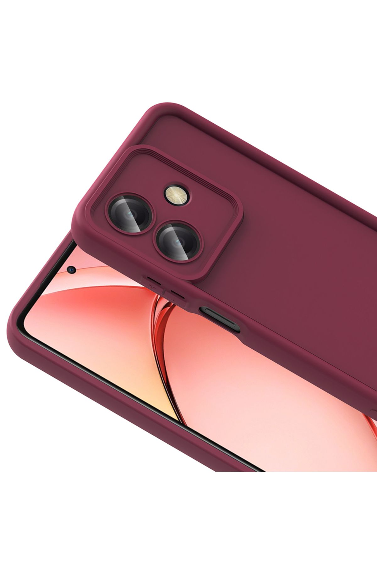 Zipax Oppo A3 Kılıf Silikon Kapak Zr-Ananas