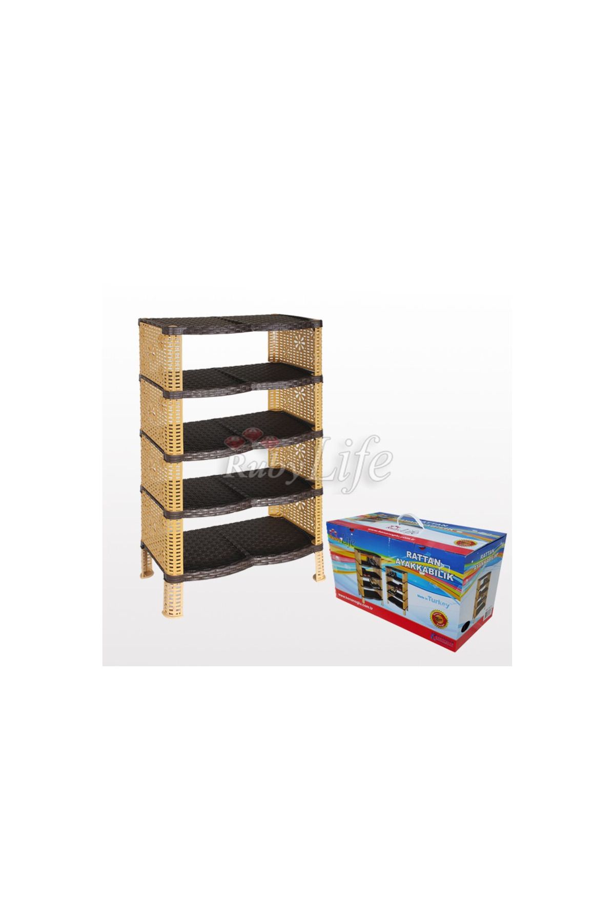 Shop58 Rattan Ayakkabılık Royaleks-KP177
