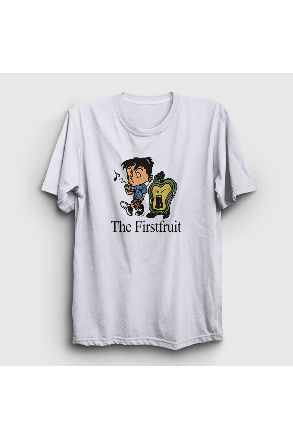 Presmono Unisex Beyaz The Firstfruit Mark Lee Nct T-Shirt 534573tt
