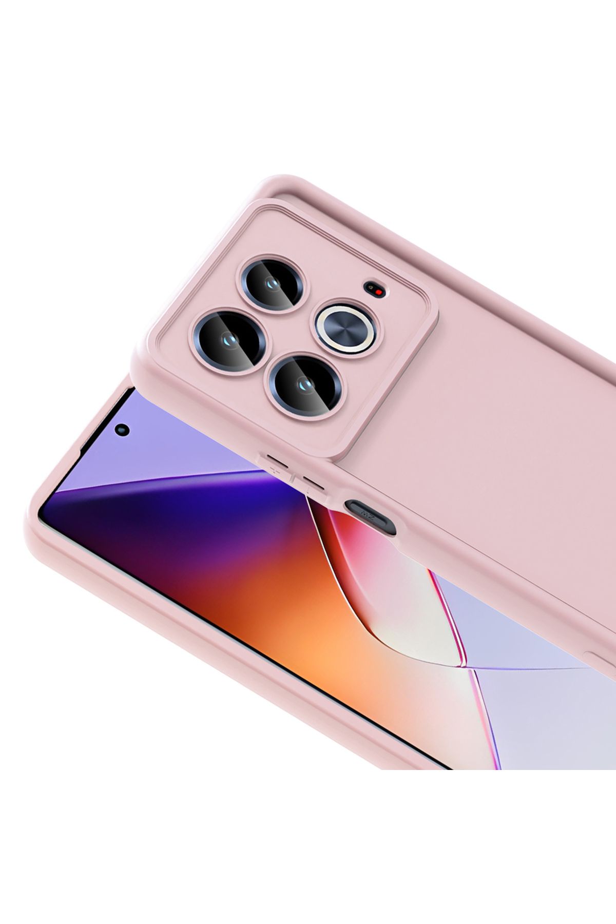 Zipax İnfinix Note 40 4G Kılıf Silikon Kapak Zr-Ananas