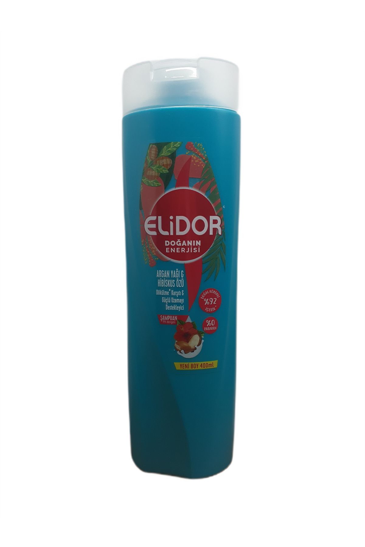 Elidor-400 Ml X 3 Adept Argan Oil and Hibiscus Extract Shampoo 2