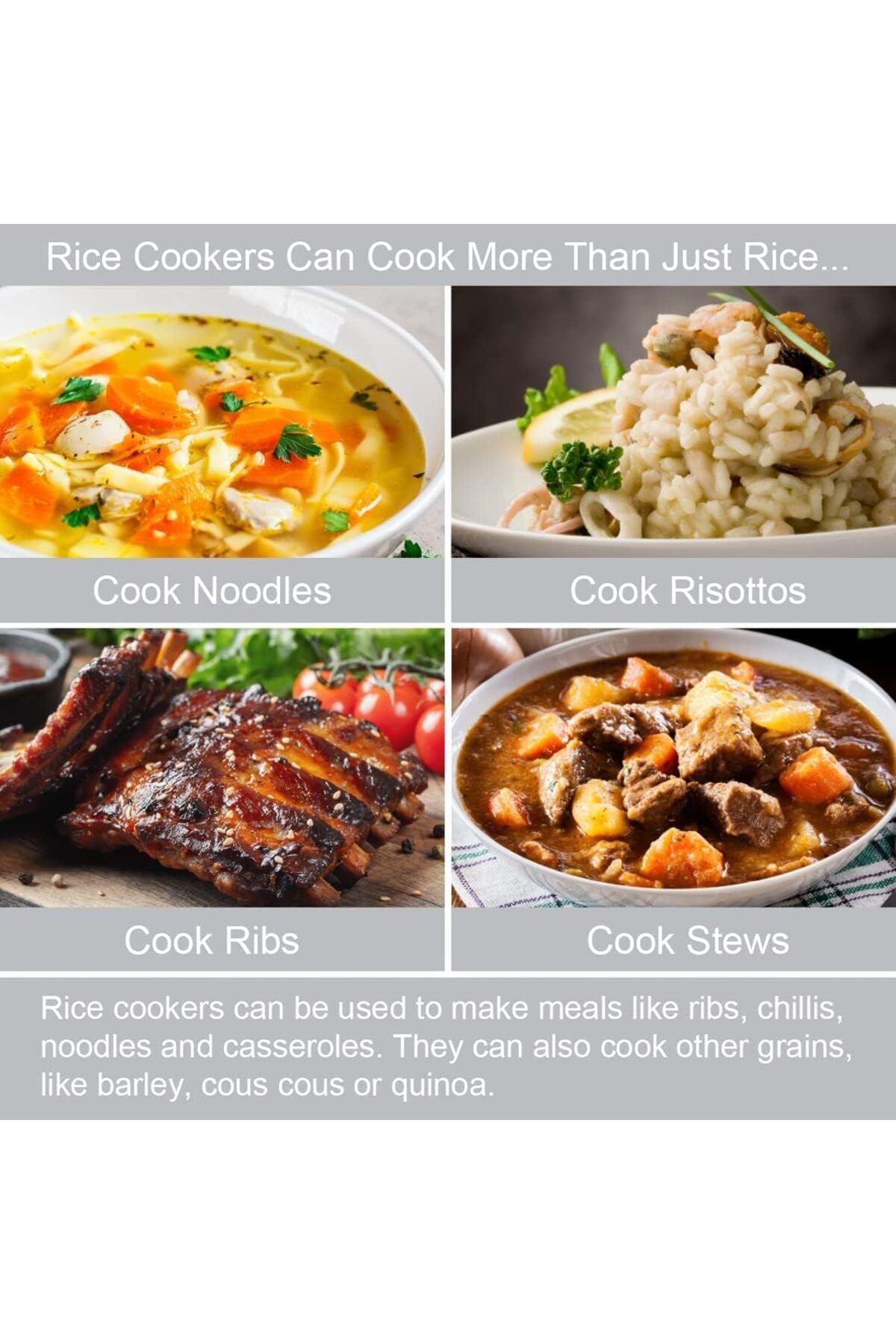 Generic-2 in 1 Rice Cooker & Steamer 1 L , 400W | Non-Stick Removable Bowl | Keep Warm Functionality 4