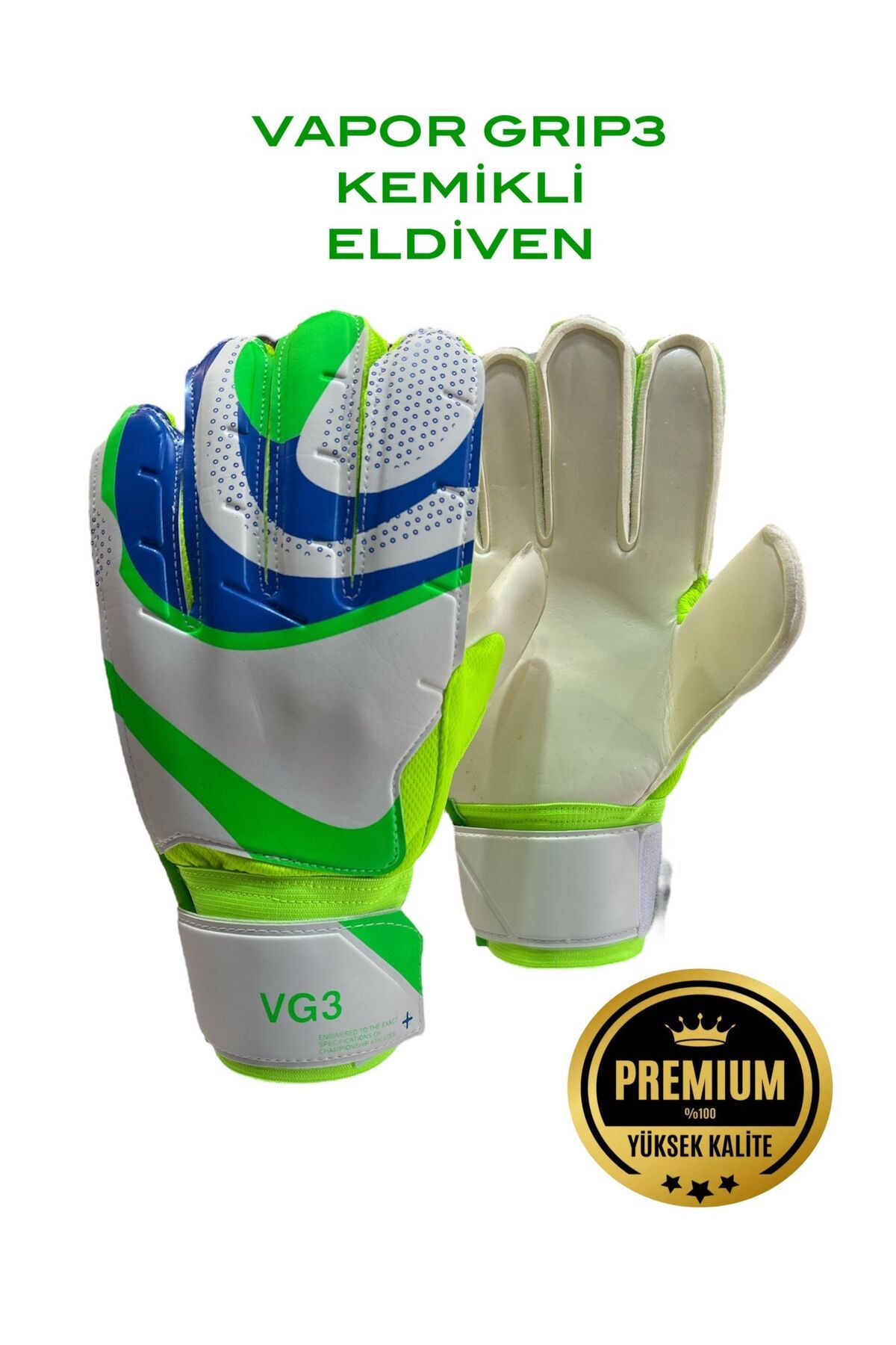 Phantom Pro Vapor Grip3 Kaleci Futbol Eldivenleri %100 lateks