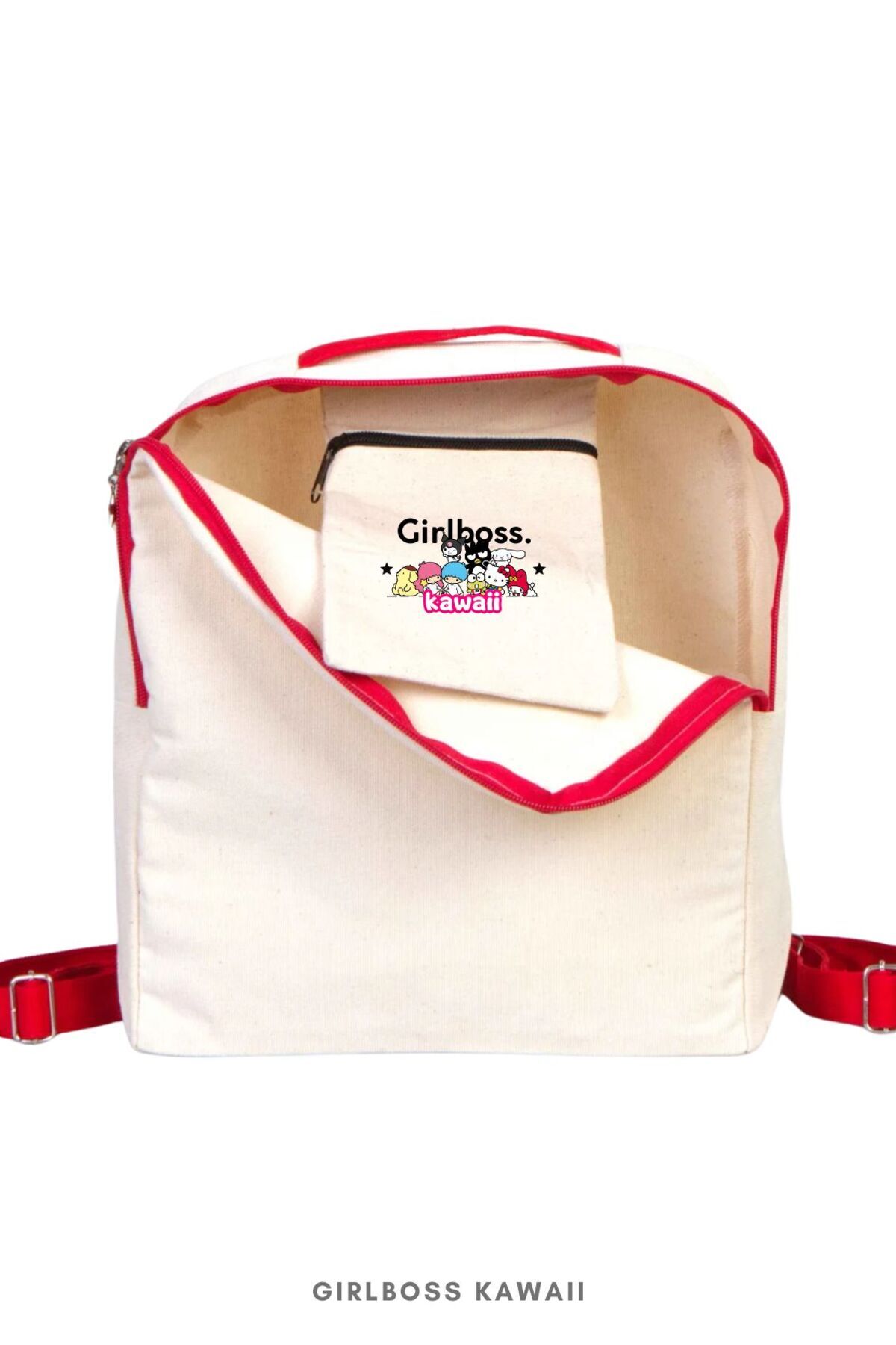 Girlboss Kawaii-Hello Kitty Special Row Girlboss 2 Piece Clutch Set 7
