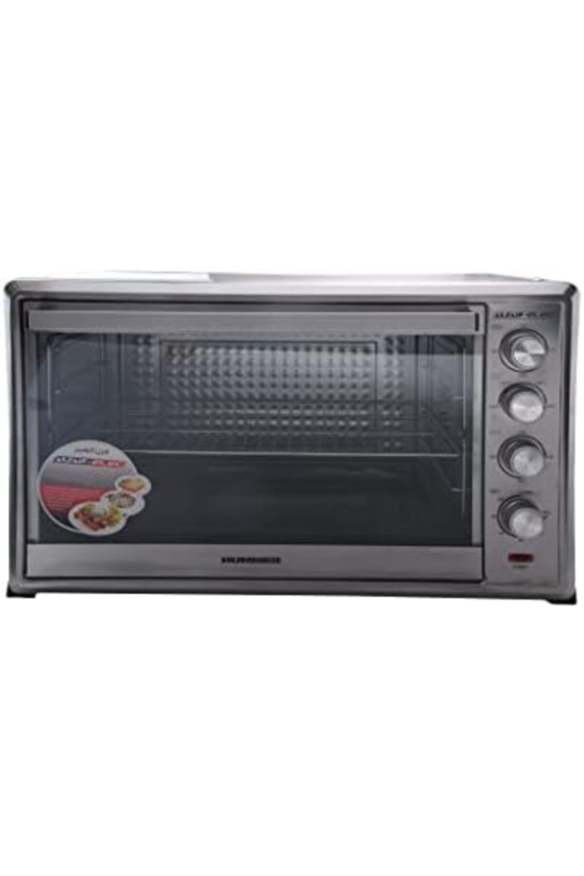ALSAIF-Electric Oven With Timer, S/s Heating Elements, Thermostat, Function Switch, 2800w, S/s 2