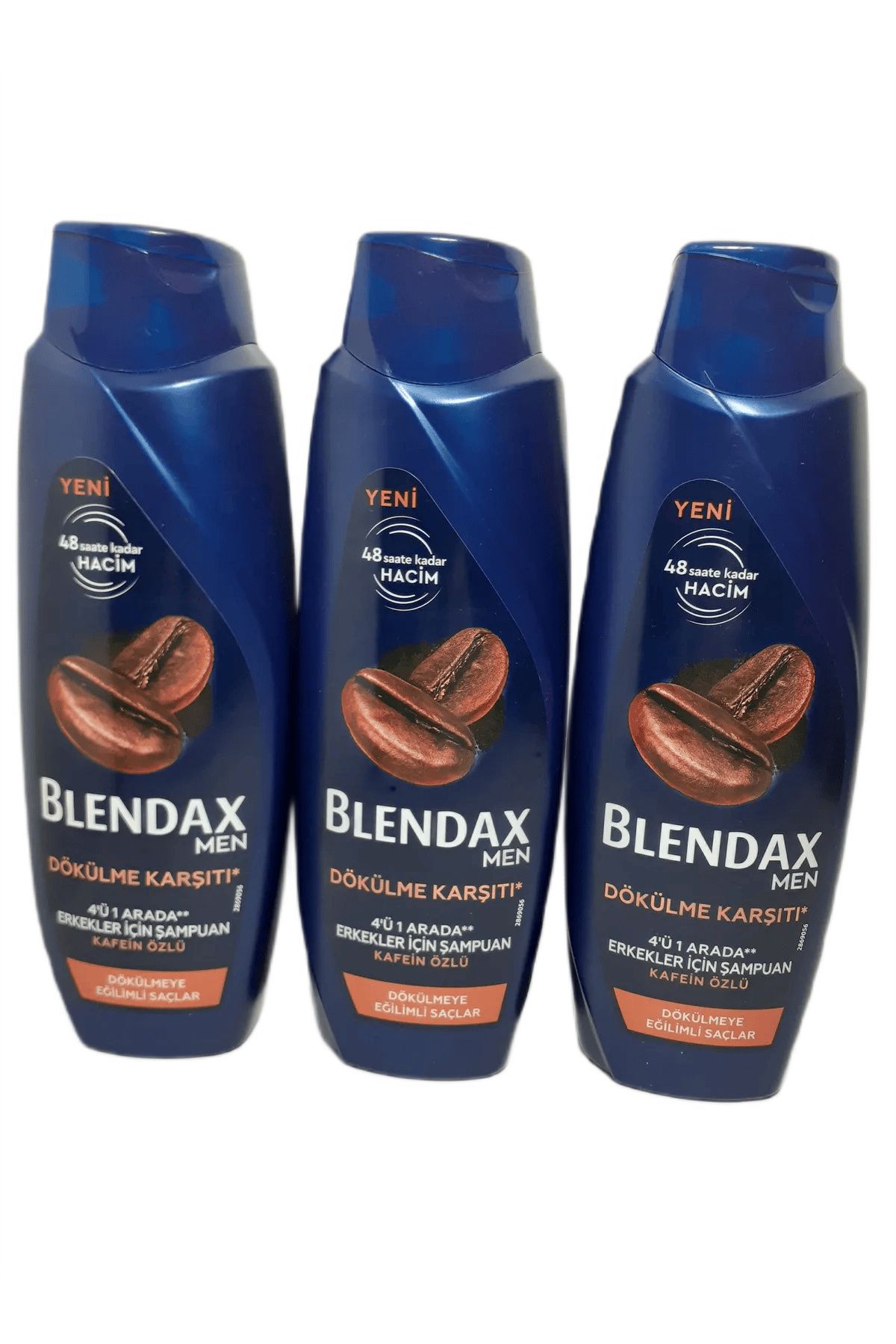 Blendax-4 in 1 Caffeine Extract Anti-Spill - 500 ML x 3 Shampoos 1