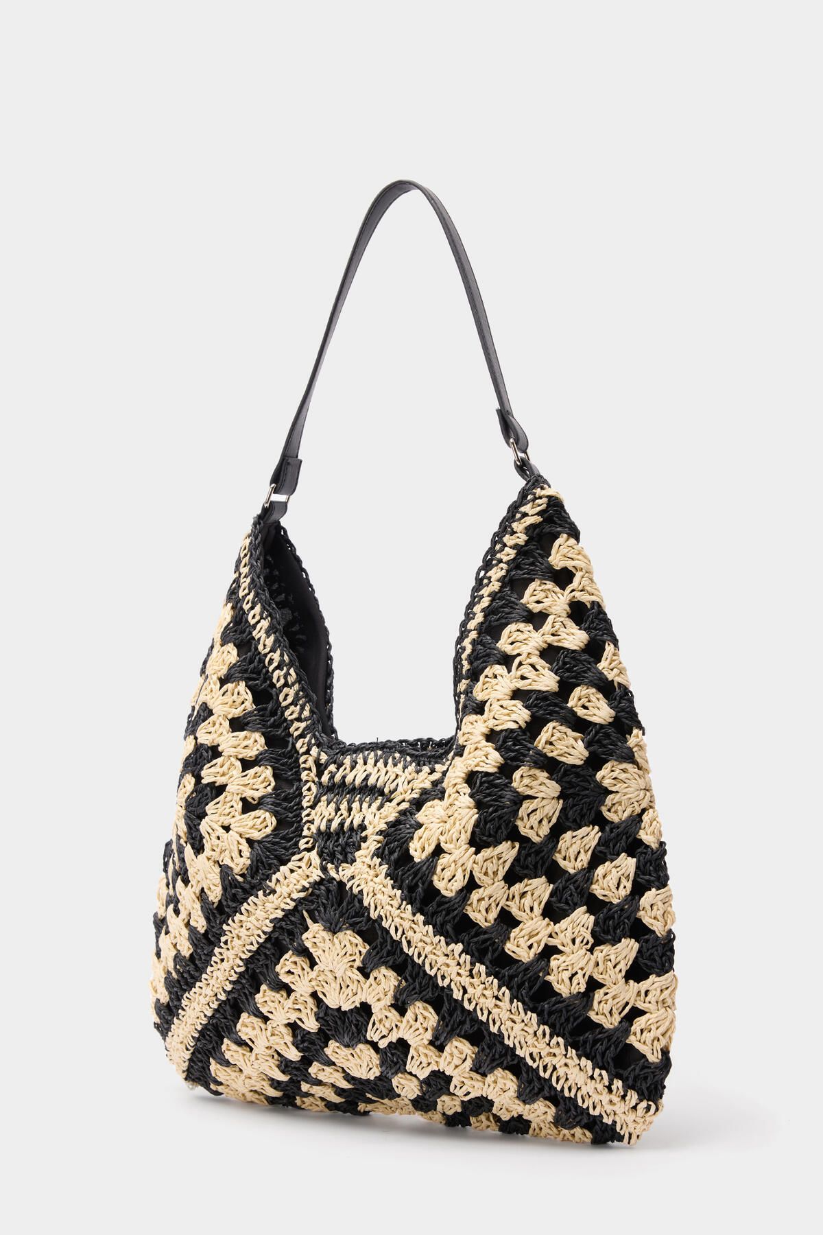Touché Privé-Wicker Bag with Motif 3