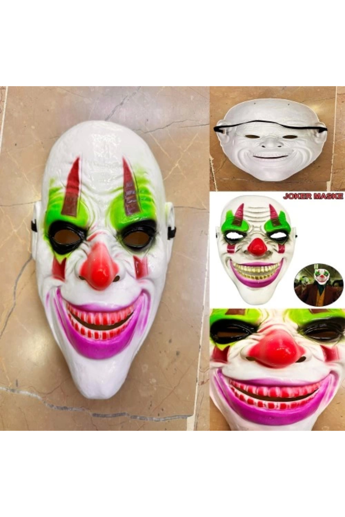 Belle Fusion-Joker Mask with Psycho Clown Theme 2