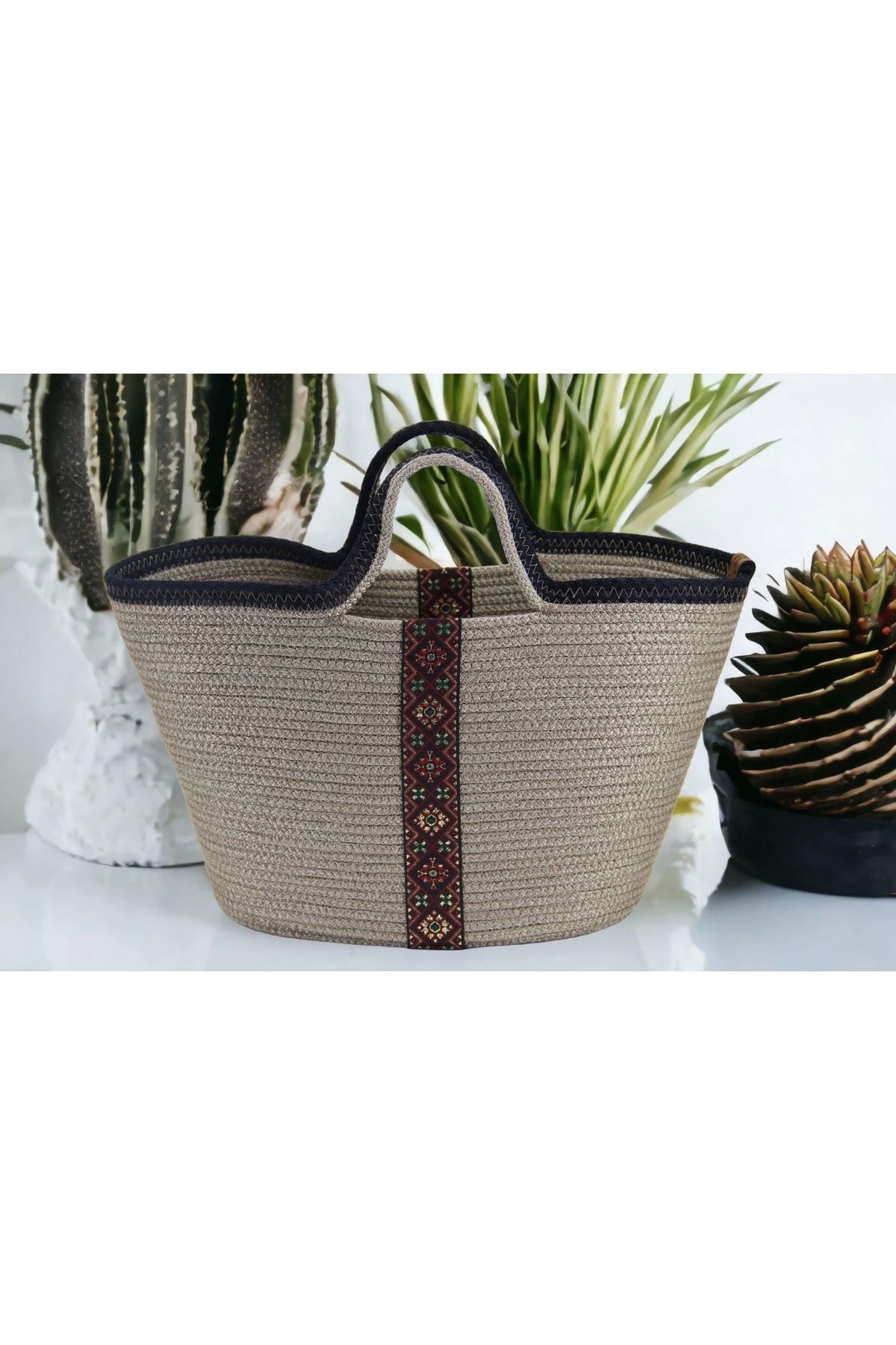 Hediyeninellitonu Geantă De Mână Geantă De Paie, Geantă De Mână Pentru Femei, Geantă De Designer, Geantă De Iută Femeie - One Size