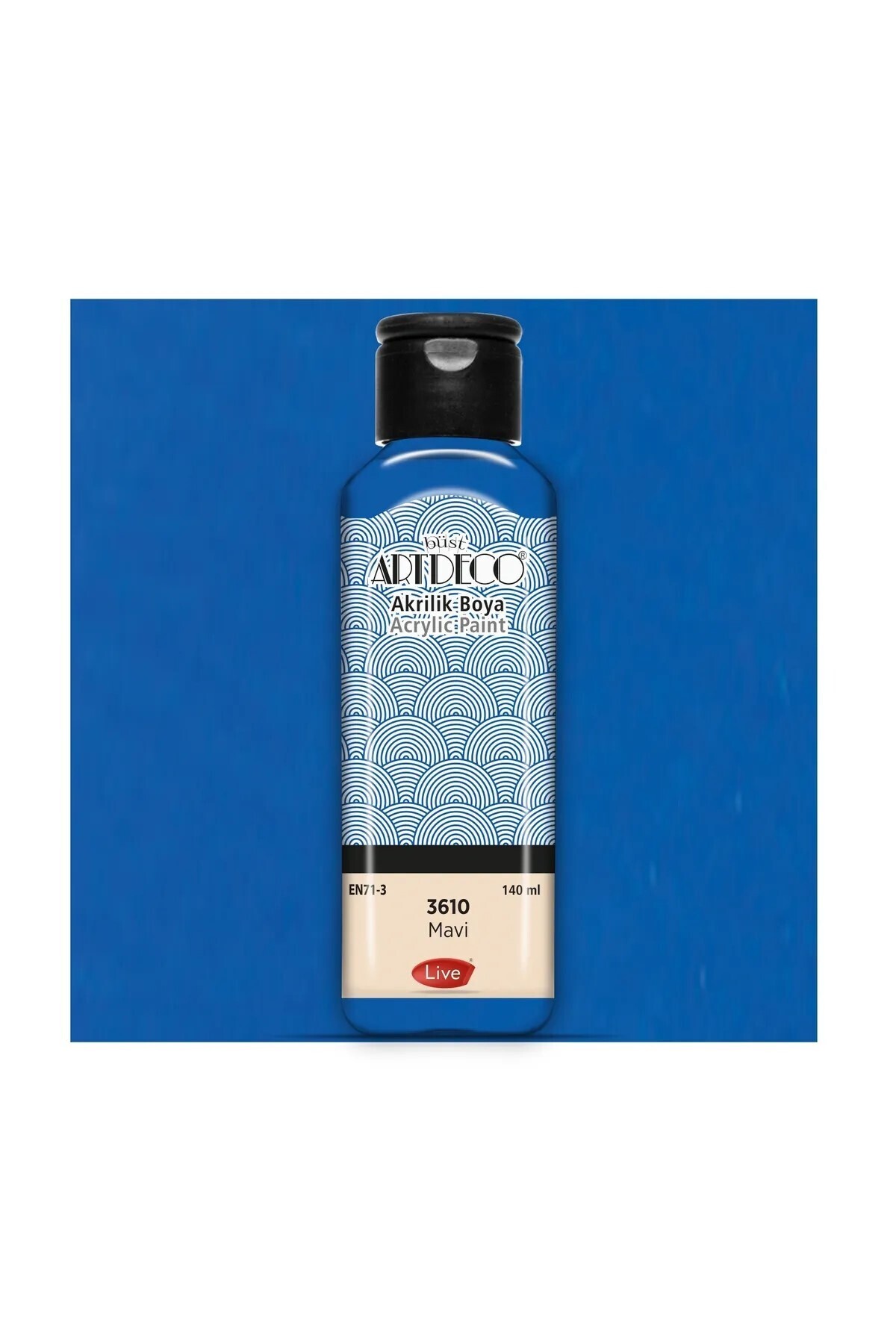 Artdeco Akrilik Boya 140ml Mavi 3610