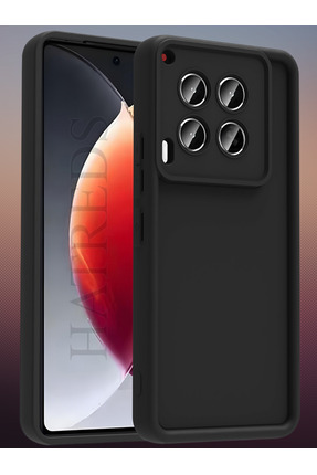 Hatreds Tecno Camon 30 Kılıf Kamera Korumalı Kenar Çıkıntılı Soft Renkli Sili...
