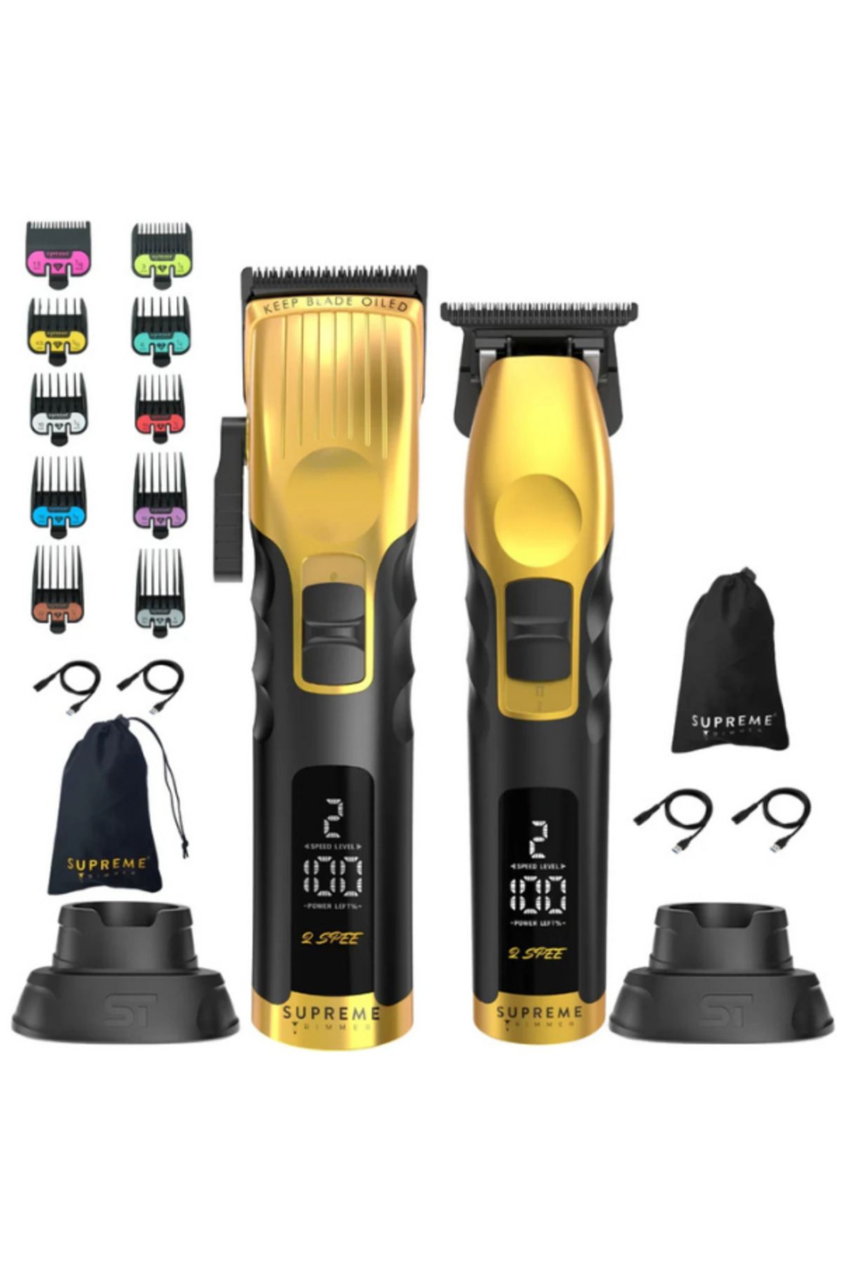 Supreme Trimmer Siyah 2spee Trimmer & Clipper | Lcd | Sessiz