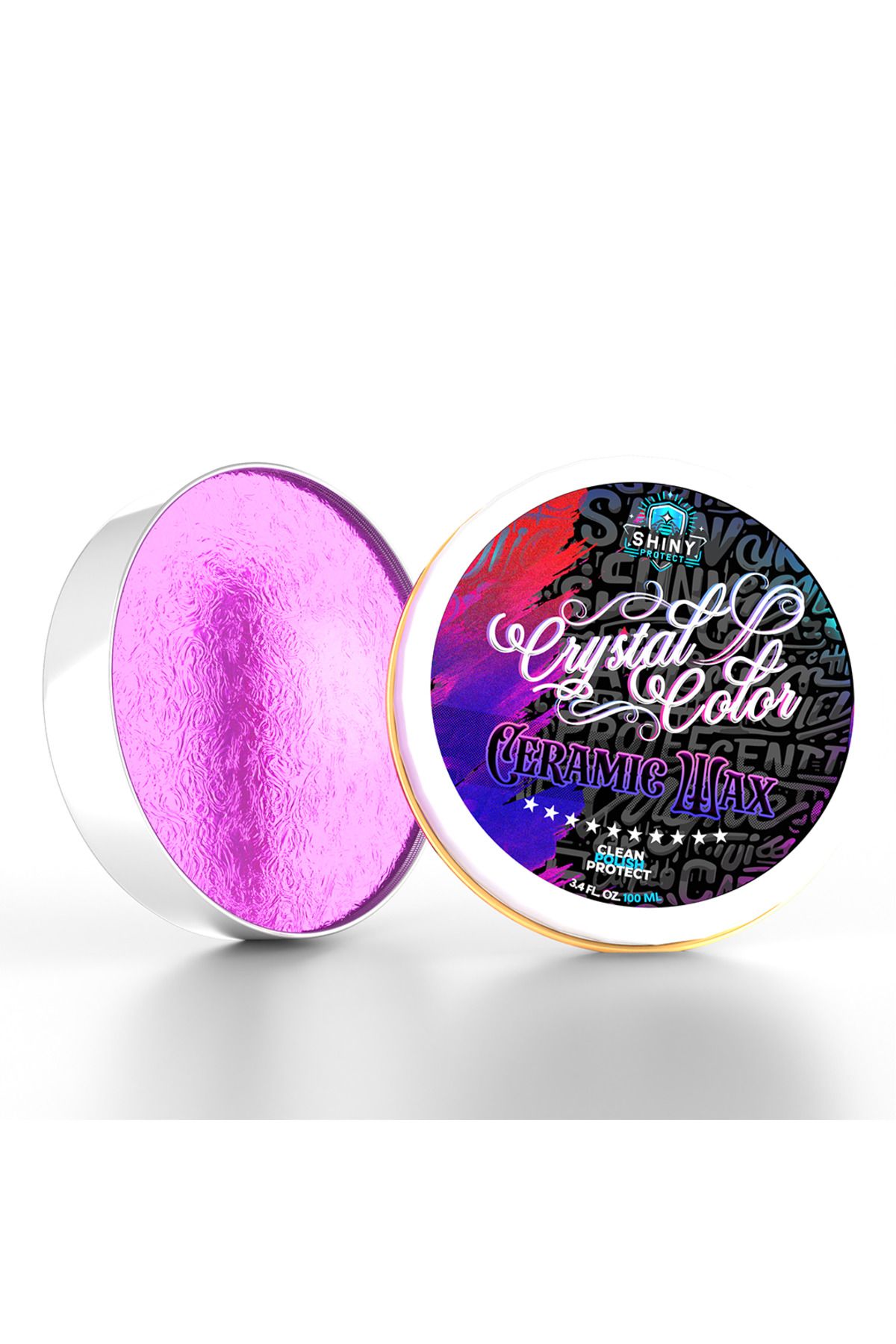 SHİNY PROTECT Crystal Wax Seramik Wax Pembe Hidrofobi & Parlaklık 100 ML