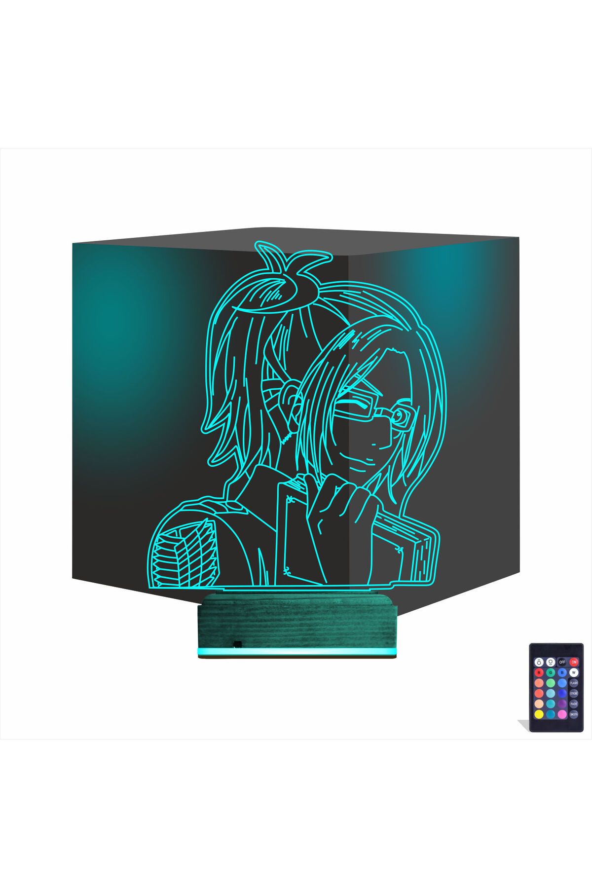 Kirppi 3d Lamba Anime Karakter-Hange Zoe Masa Gece Lambası