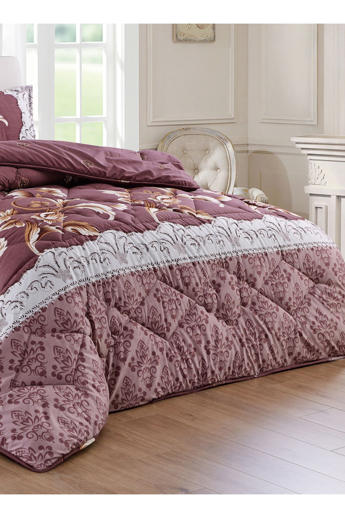 Generic-Comforter Set King Size 6 Pieces Comforter Set Twin Unisex Bedding Set 4