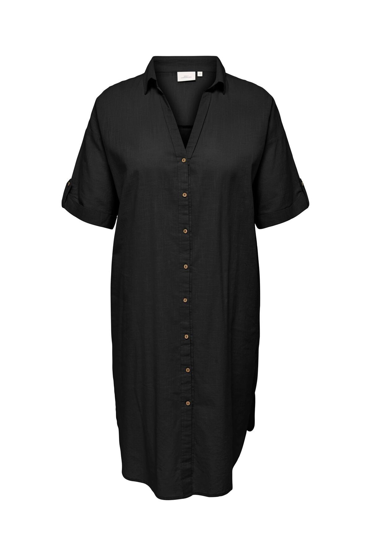Only Carmakoma-Hemdblusenkleid CARCOCO Midikleid 1
