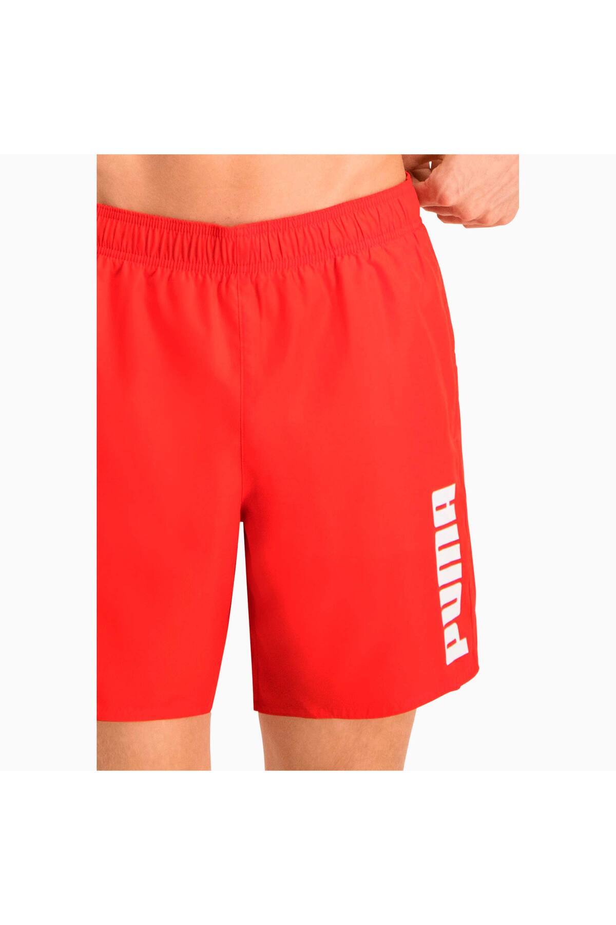 Puma-Ανδρικό κόκκινο σορτς μαγιό ( 935194 -02) 4