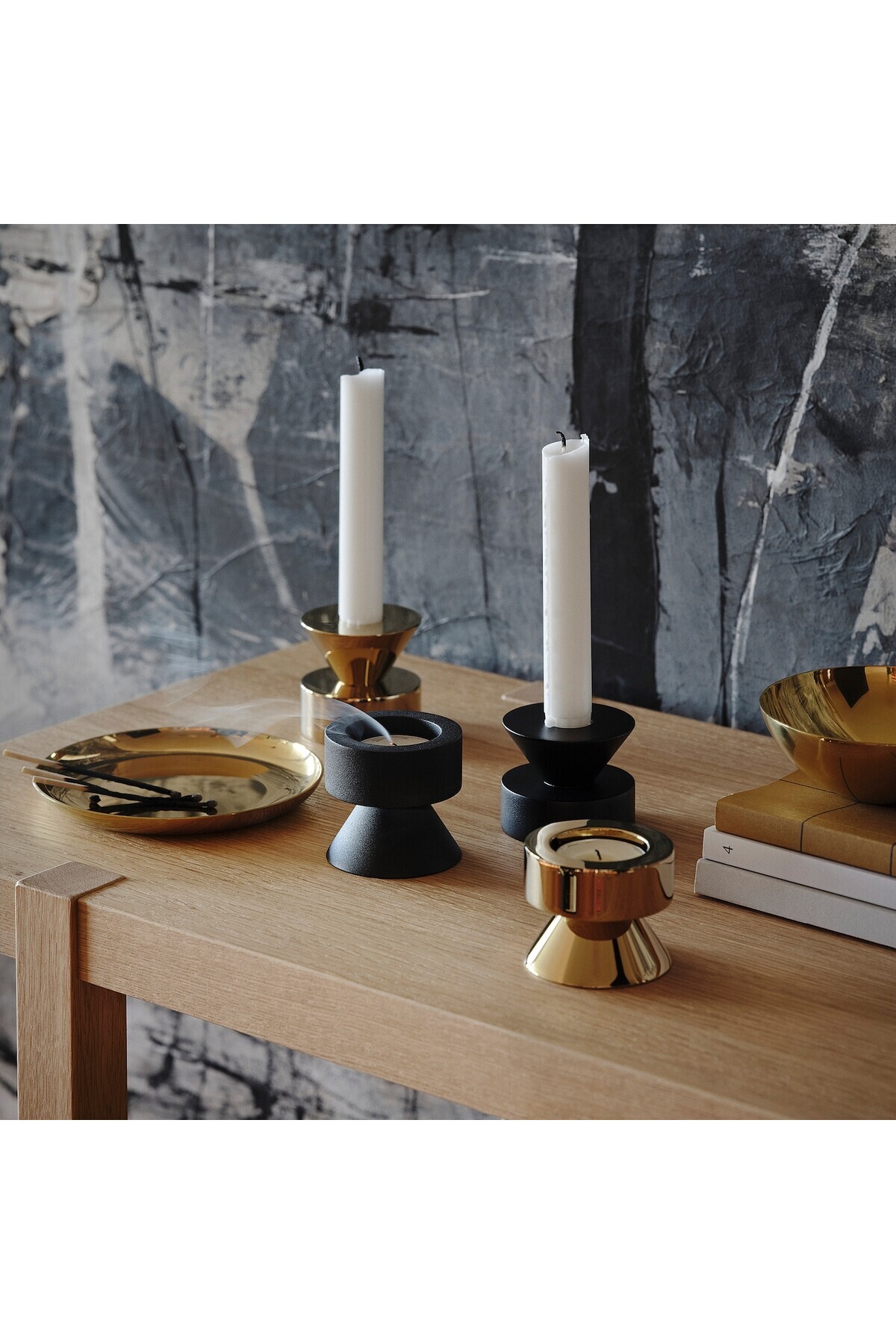 IKEA-STOCKHOLM 2025 Brass Bowl & Dish Set 12 & 14.5 cm Stainless Steel by IKEA 6